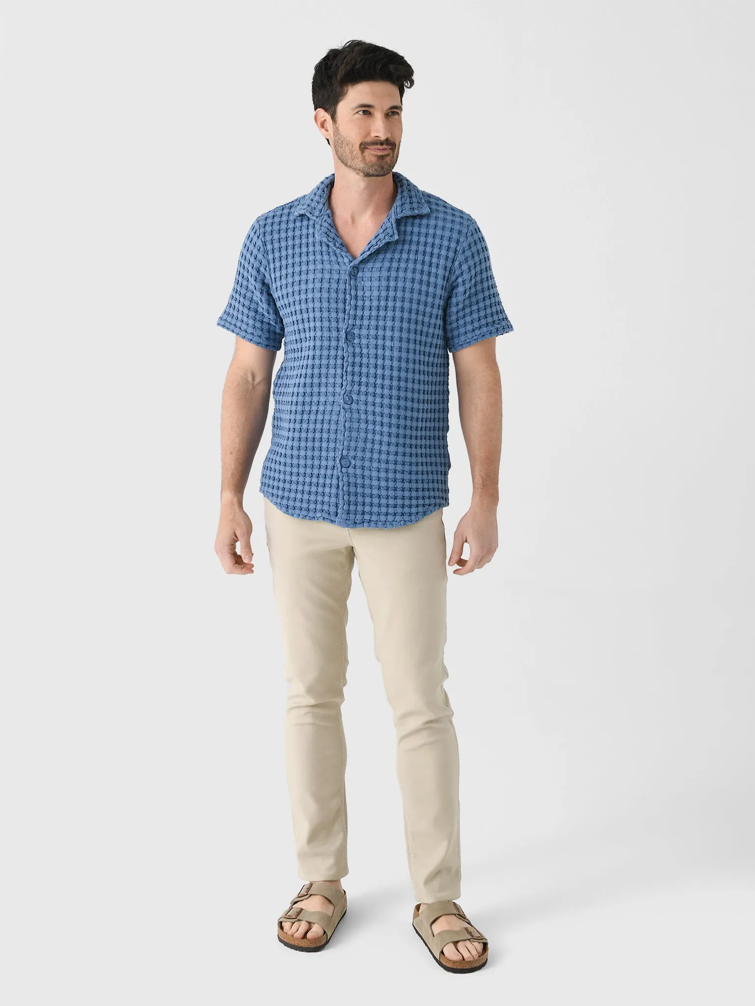 OAS Men's Coronet Cuba Waffle Shirt sold by Saint Bernard product image thumbnail 2