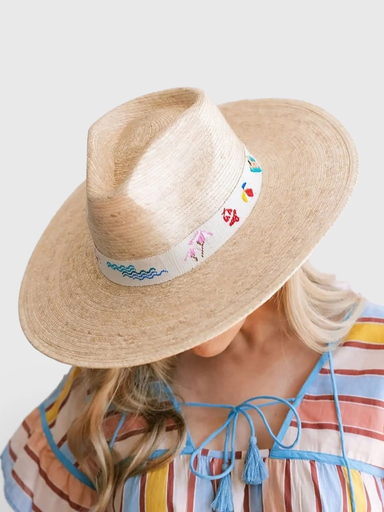 Sunshine Tienda Women's Sandbar Palm Hat sold by Saint Bernard product image thumbnail 2