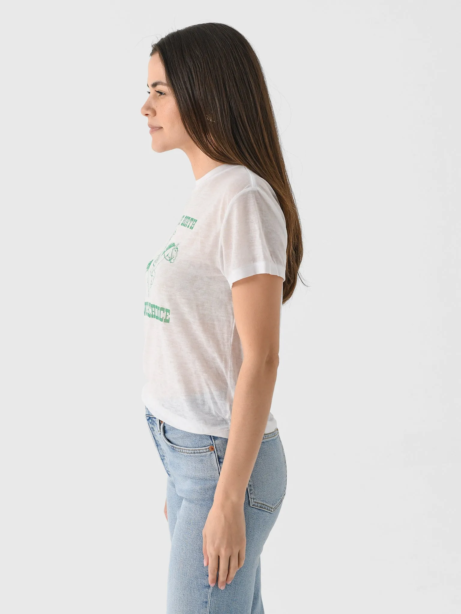 Re/Done Women's Cowgirl Classic Tee sold by Saint Bernard product image thumbnail 3
