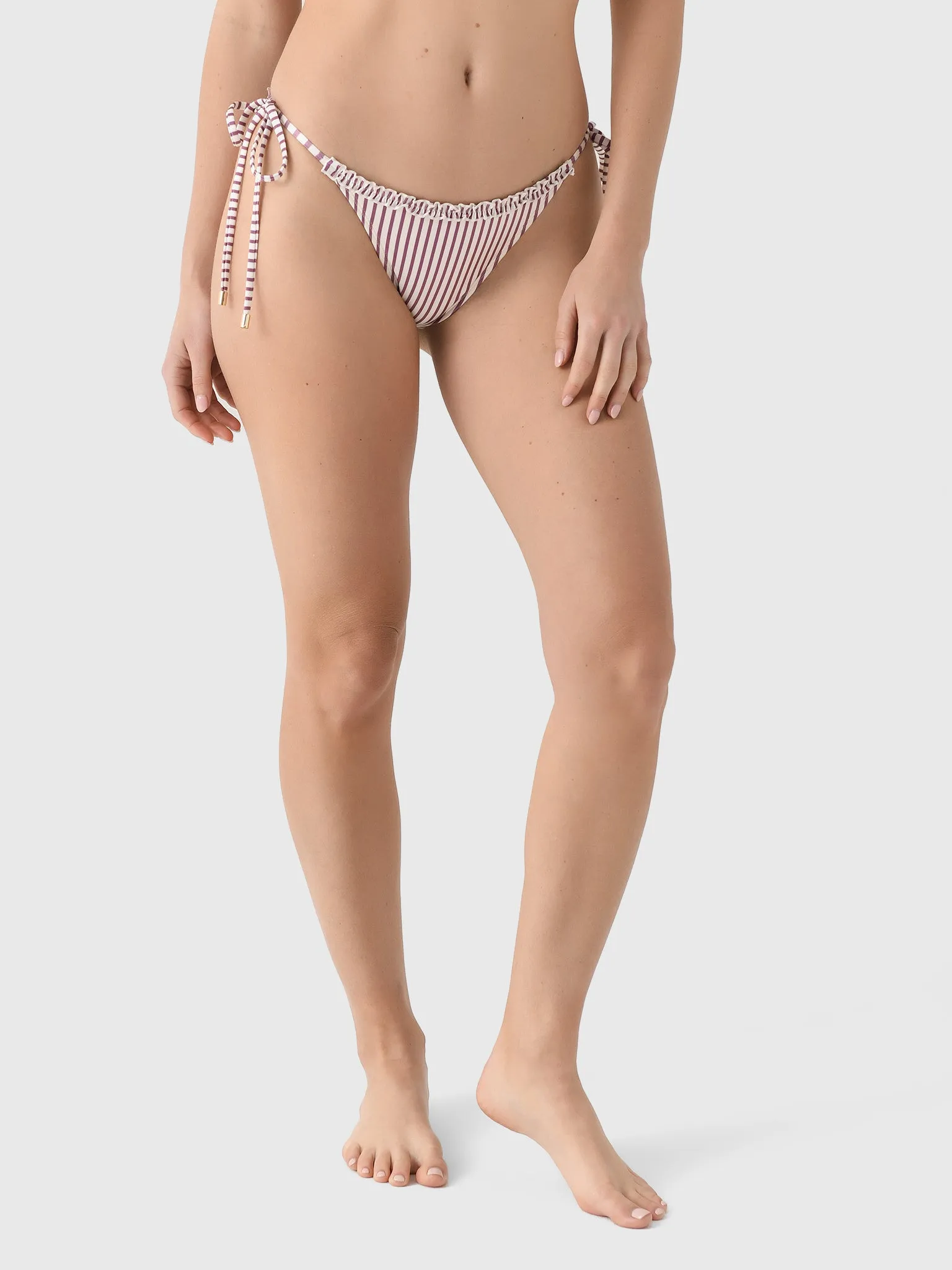 Peony Women's Ruffle Essential String Bikini Bottom sold by Saint Bernard