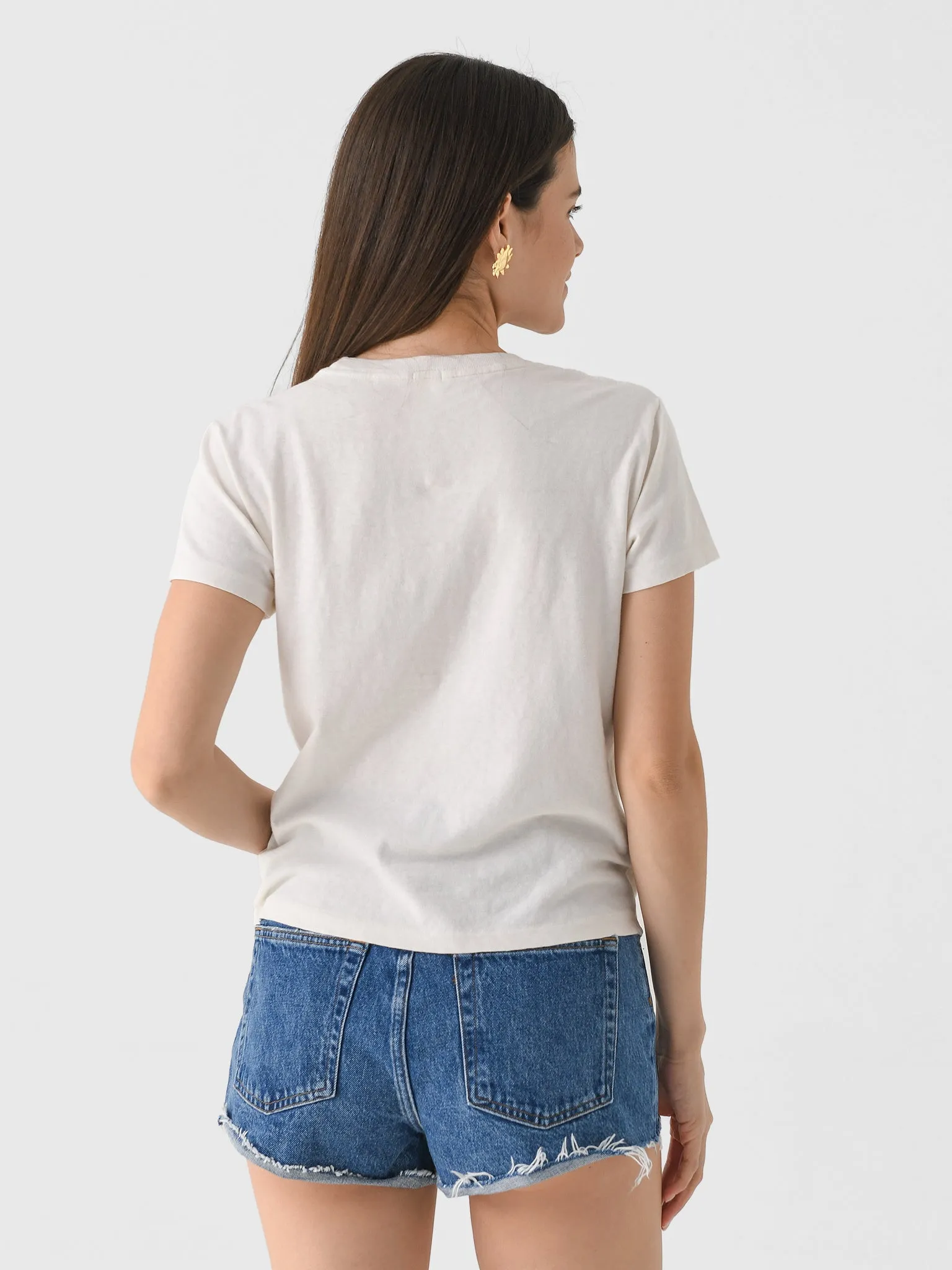 Re/Done Women's Peanuts Crush Classic Tee sold by Saint Bernard product image thumbnail 4