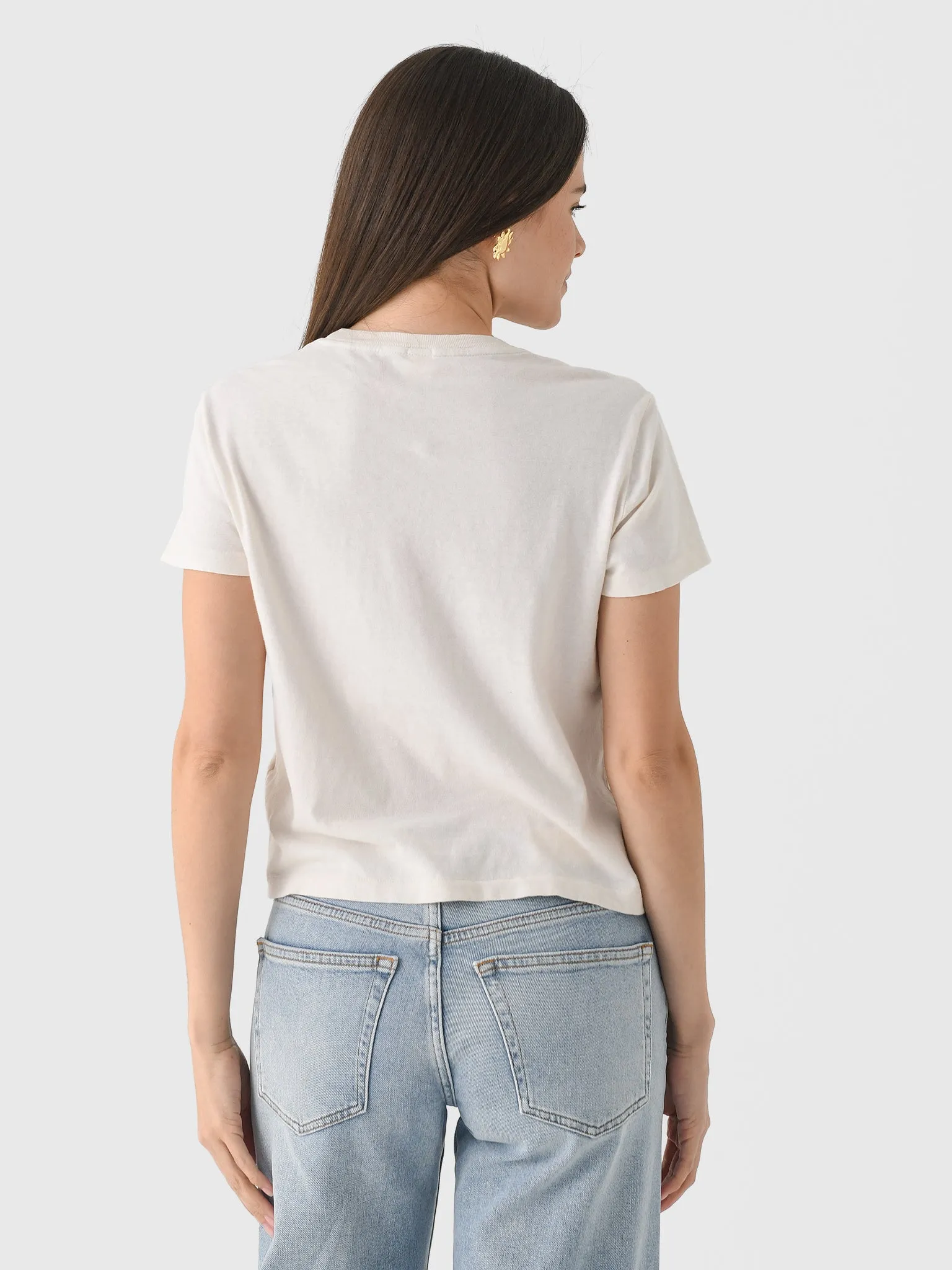 Re/Done Women's Love Classic Tee sold by Saint Bernard product image thumbnail 4