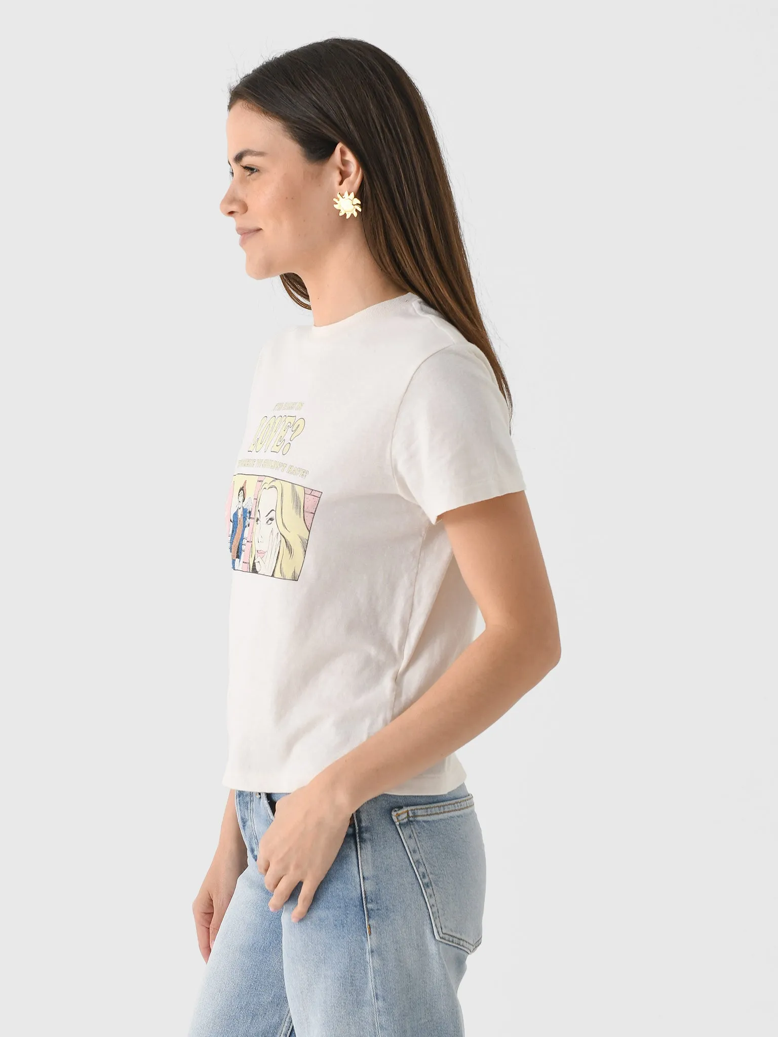 Re/Done Women's Love Classic Tee sold by Saint Bernard product image thumbnail 3