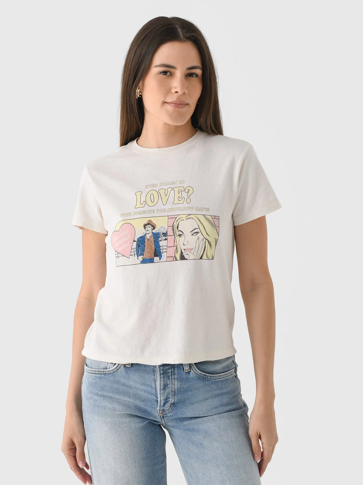 Re/Done Women's Love Classic Tee sold by Saint Bernard