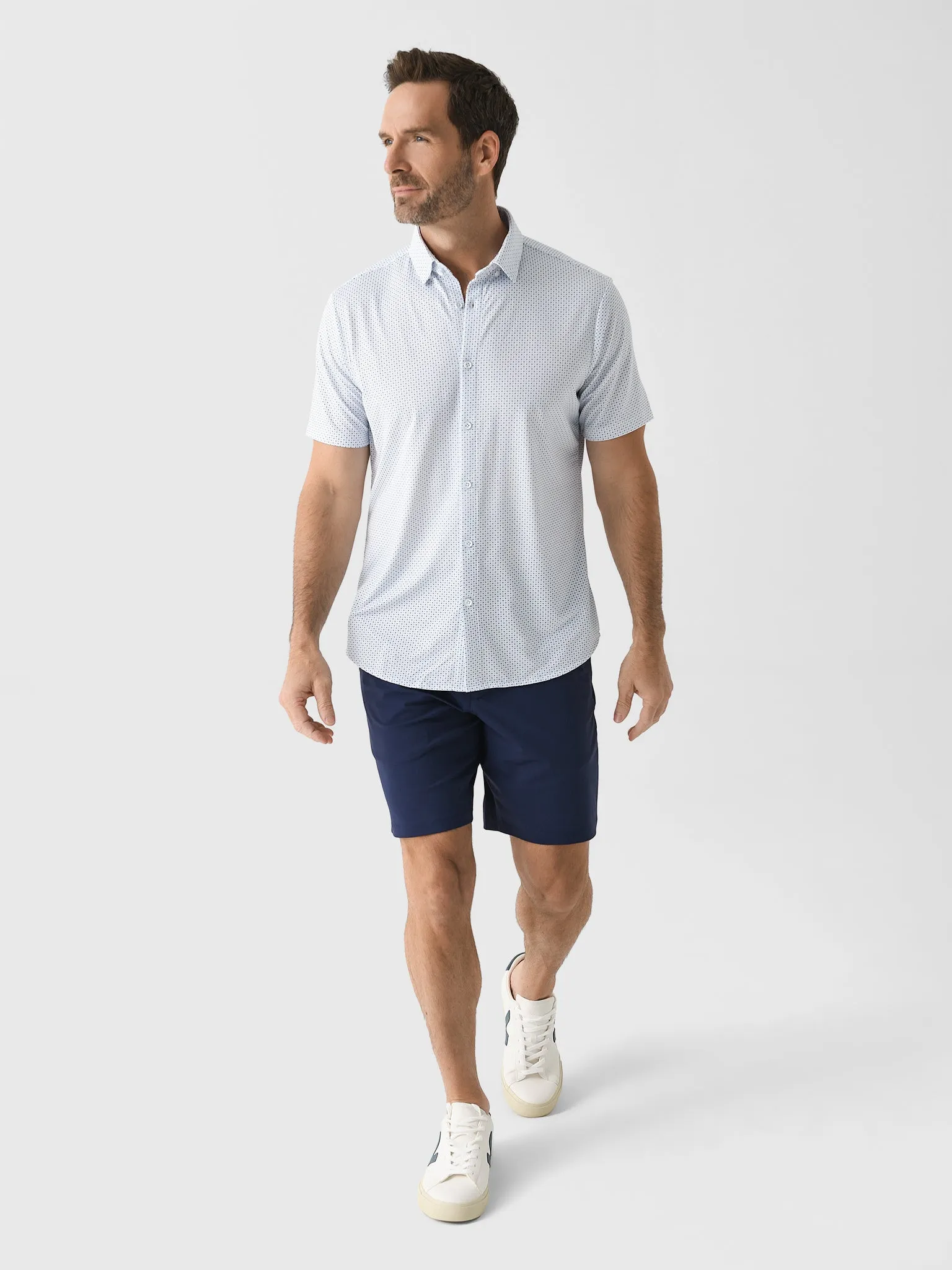 Mizzen+Main Men's Trim Halyard Button-Down Shirt sold by Saint Bernard product image thumbnail 2