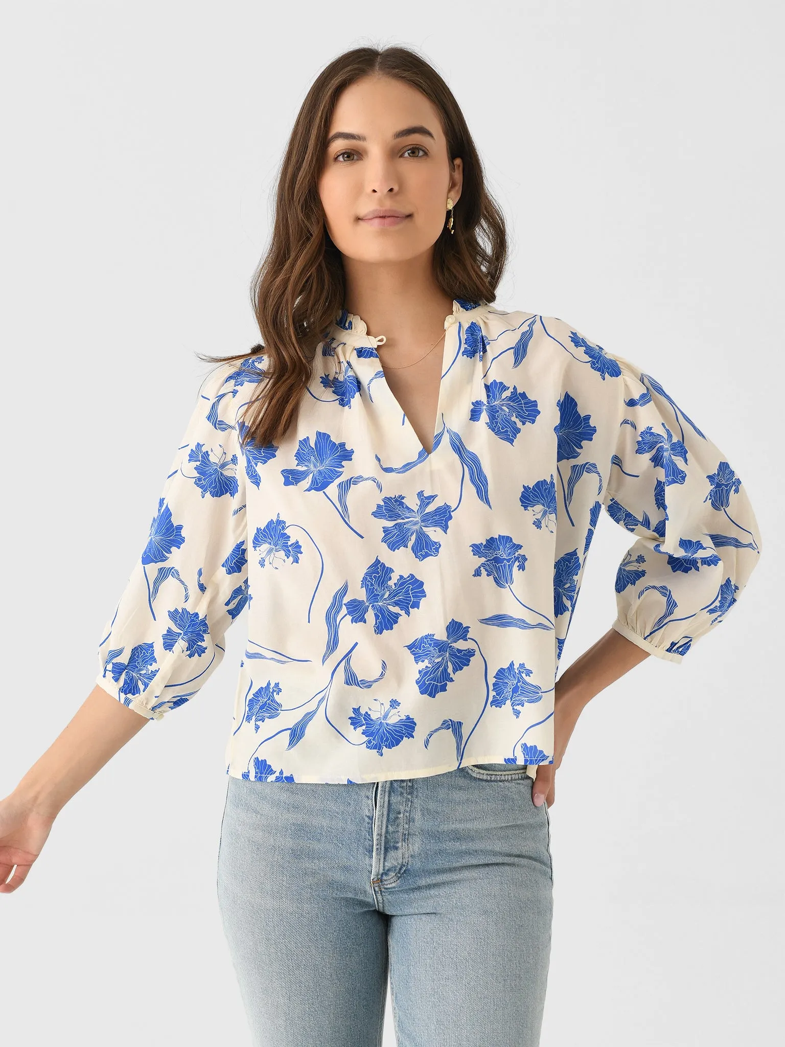 Trovata Women's Orly Blouse sold by Saint Bernard