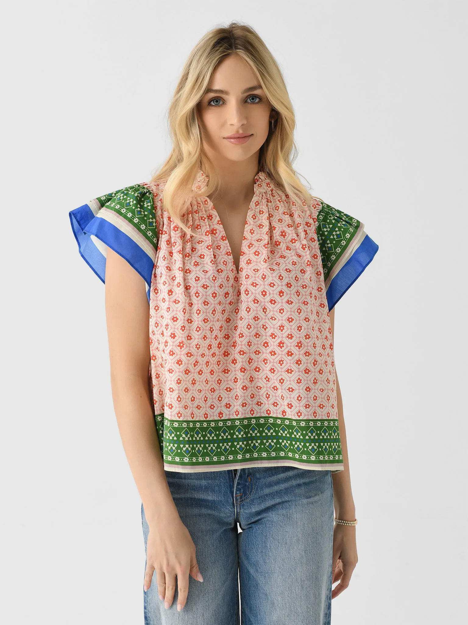 Trovata Women's Clover Blouse sold by Saint Bernard