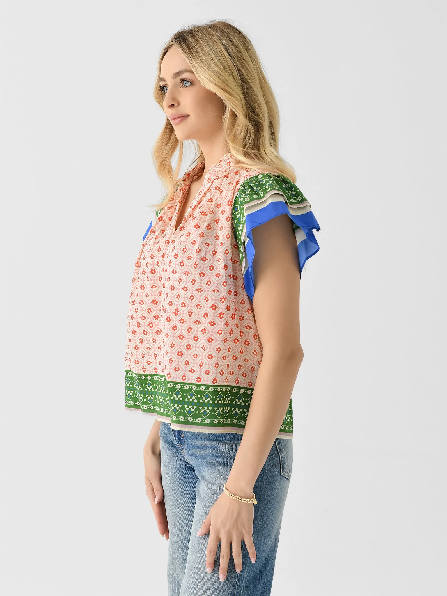 Trovata Women's Clover Blouse sold by Saint Bernard product image thumbnail 3