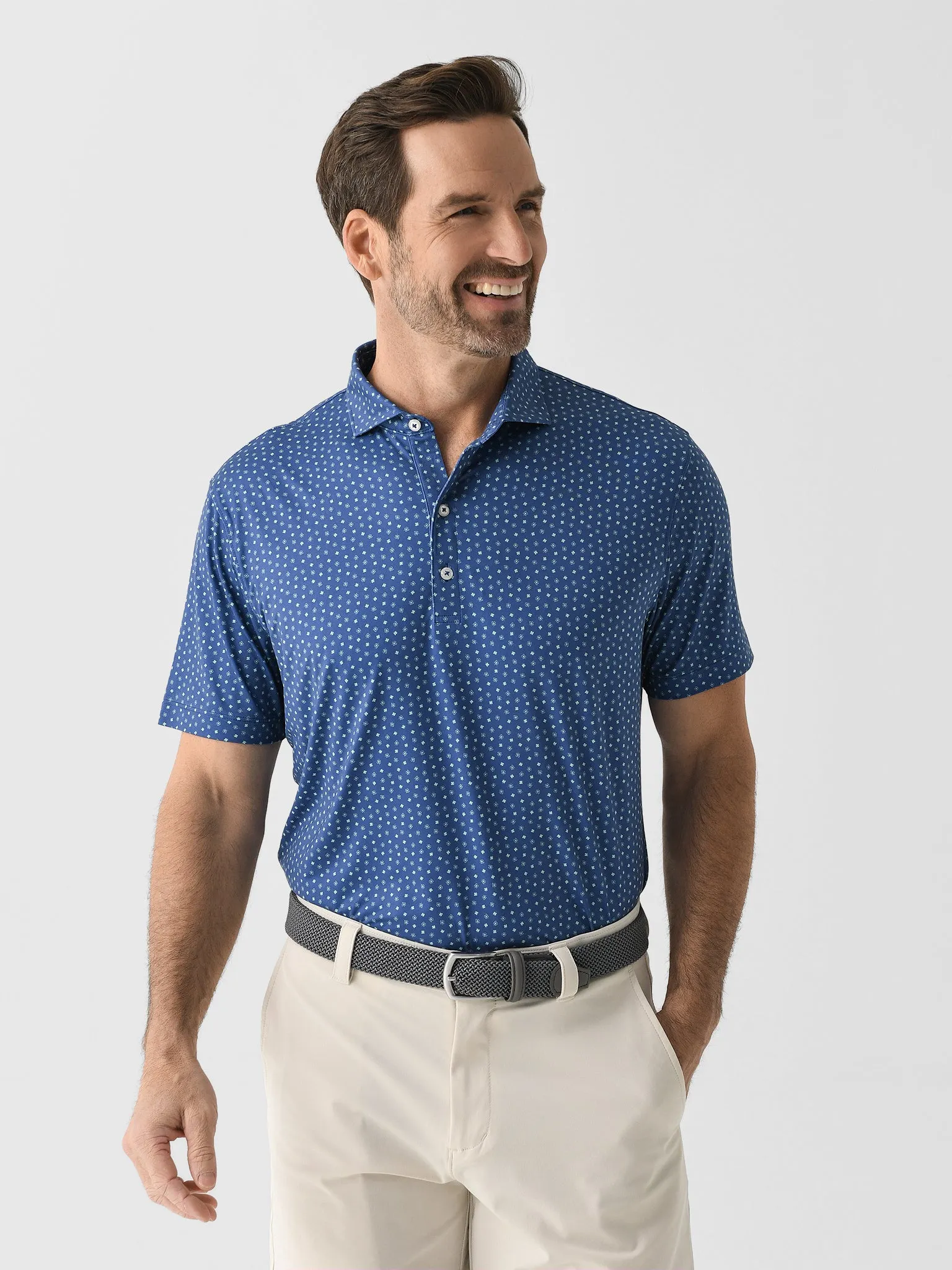 Johnnie-O Men's Top O The Morning Featherweight Performance Polo sold by Saint Bernard