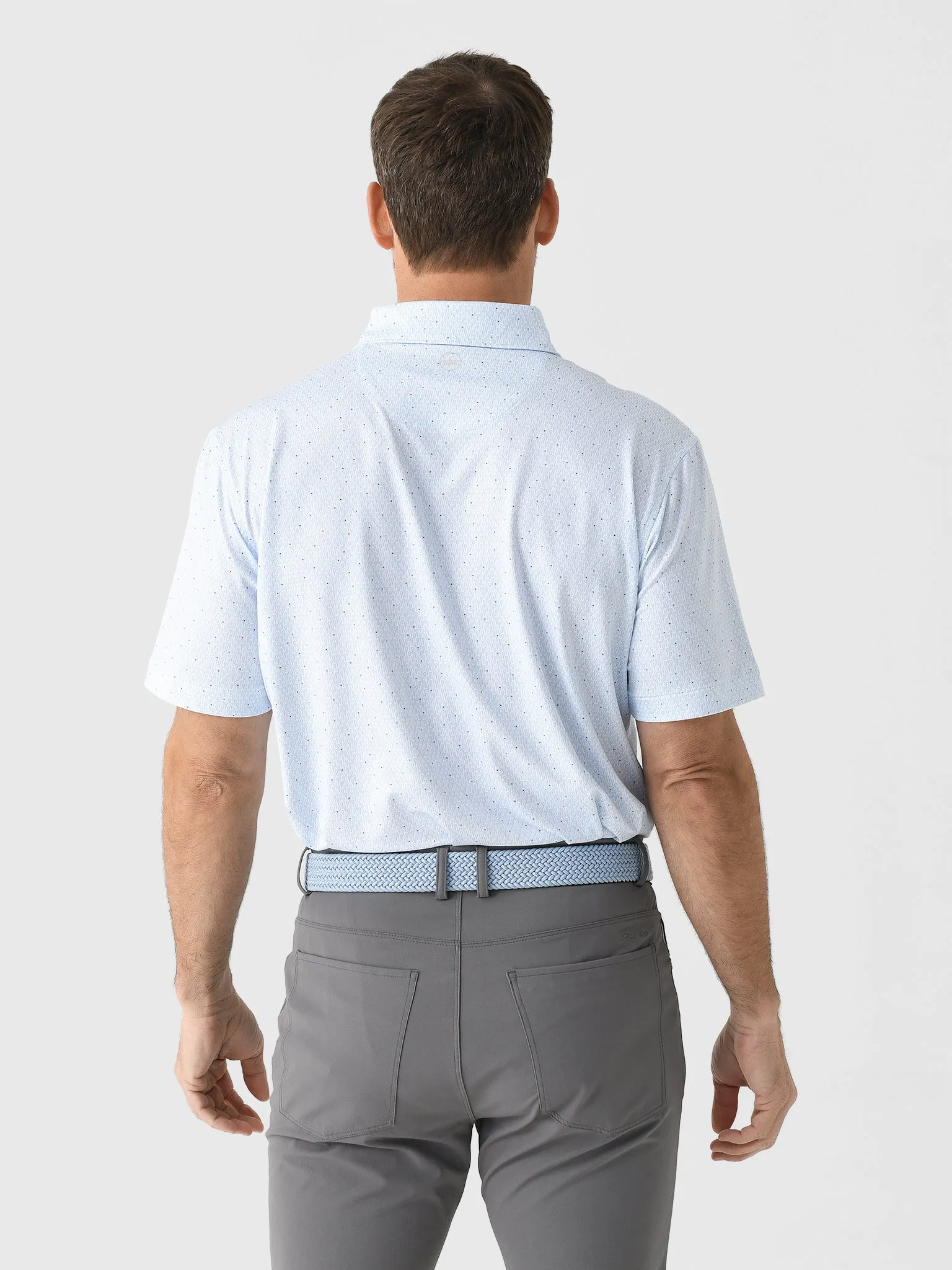 Peter Millar Crown Sport Men's Lacrosse Performance Jersey Polo sold by Saint Bernard product image thumbnail 4