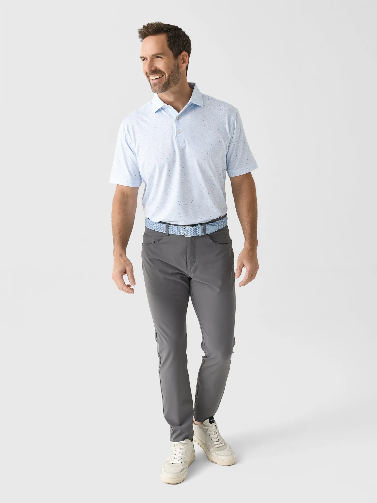 Peter Millar Crown Sport Men's Lacrosse Performance Jersey Polo sold by Saint Bernard product image thumbnail 2