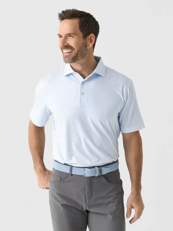 Peter Millar Crown Sport Men's Lacrosse Performance Jersey Polo made by Peter Millar