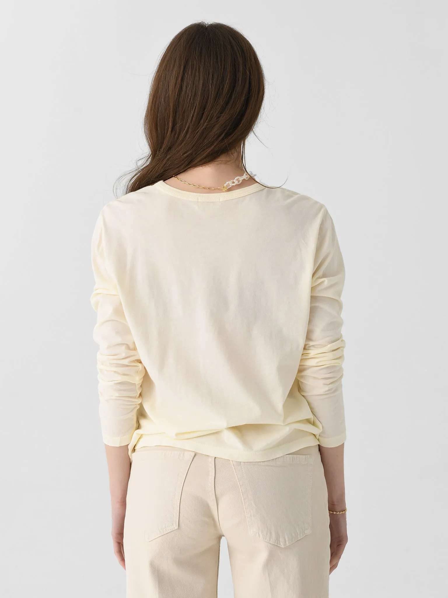 DONNI. Women's The Jersey Long Sleeve Tee sold by Saint Bernard product image thumbnail 4