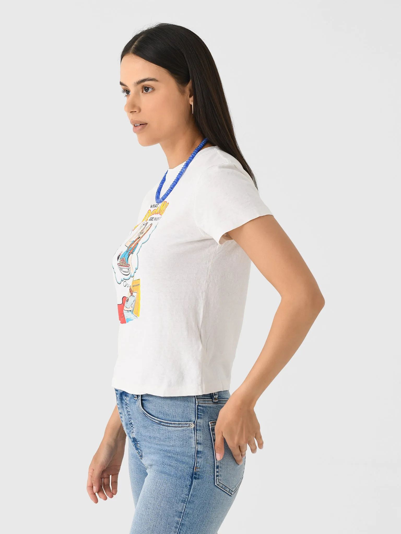 Re/Done Women's Dreams Classic Tee sold by Saint Bernard product image thumbnail 3