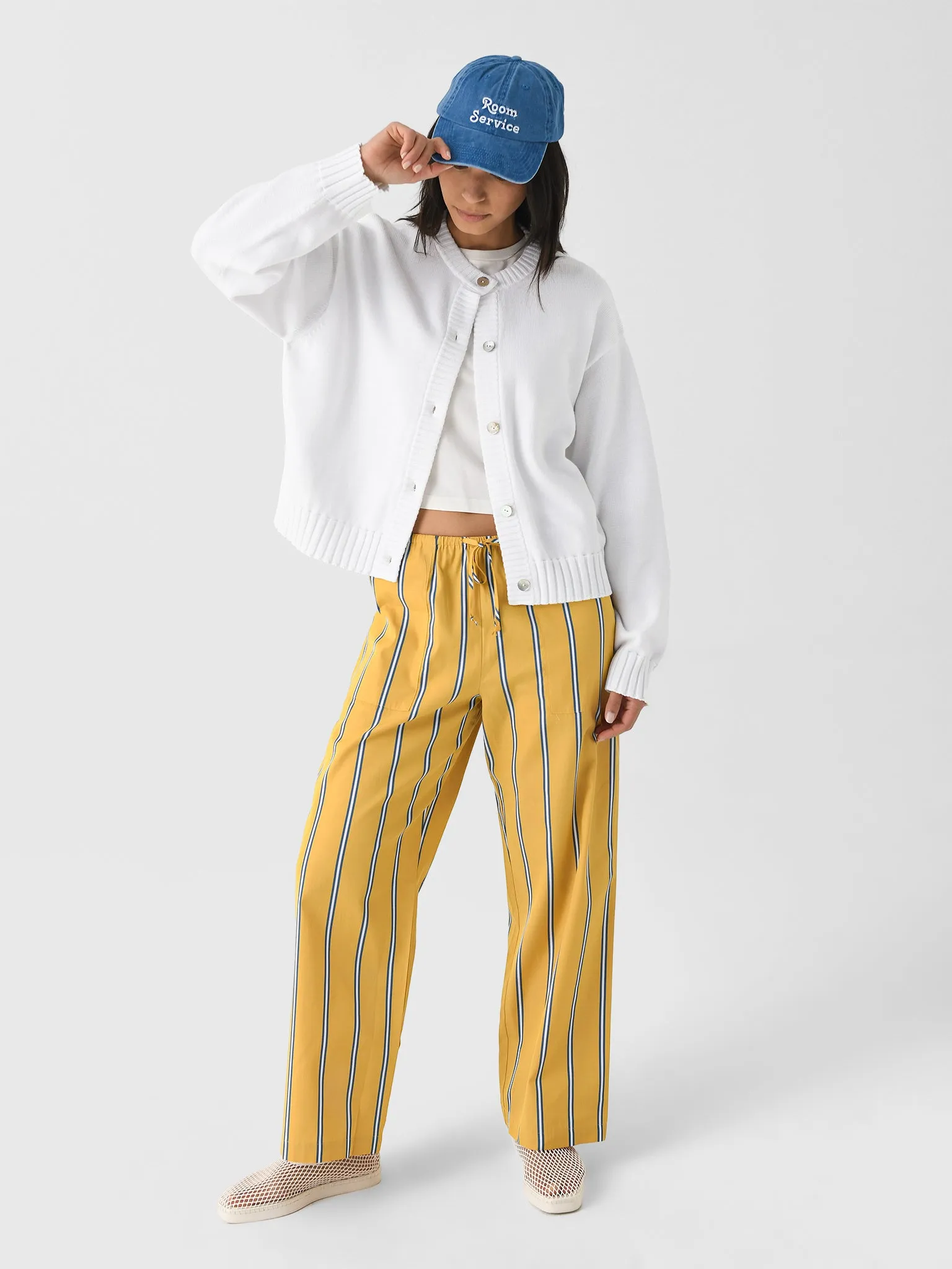 DONNI. Women's The Cotton Knit Cardigan sold by Saint Bernard product image thumbnail 2