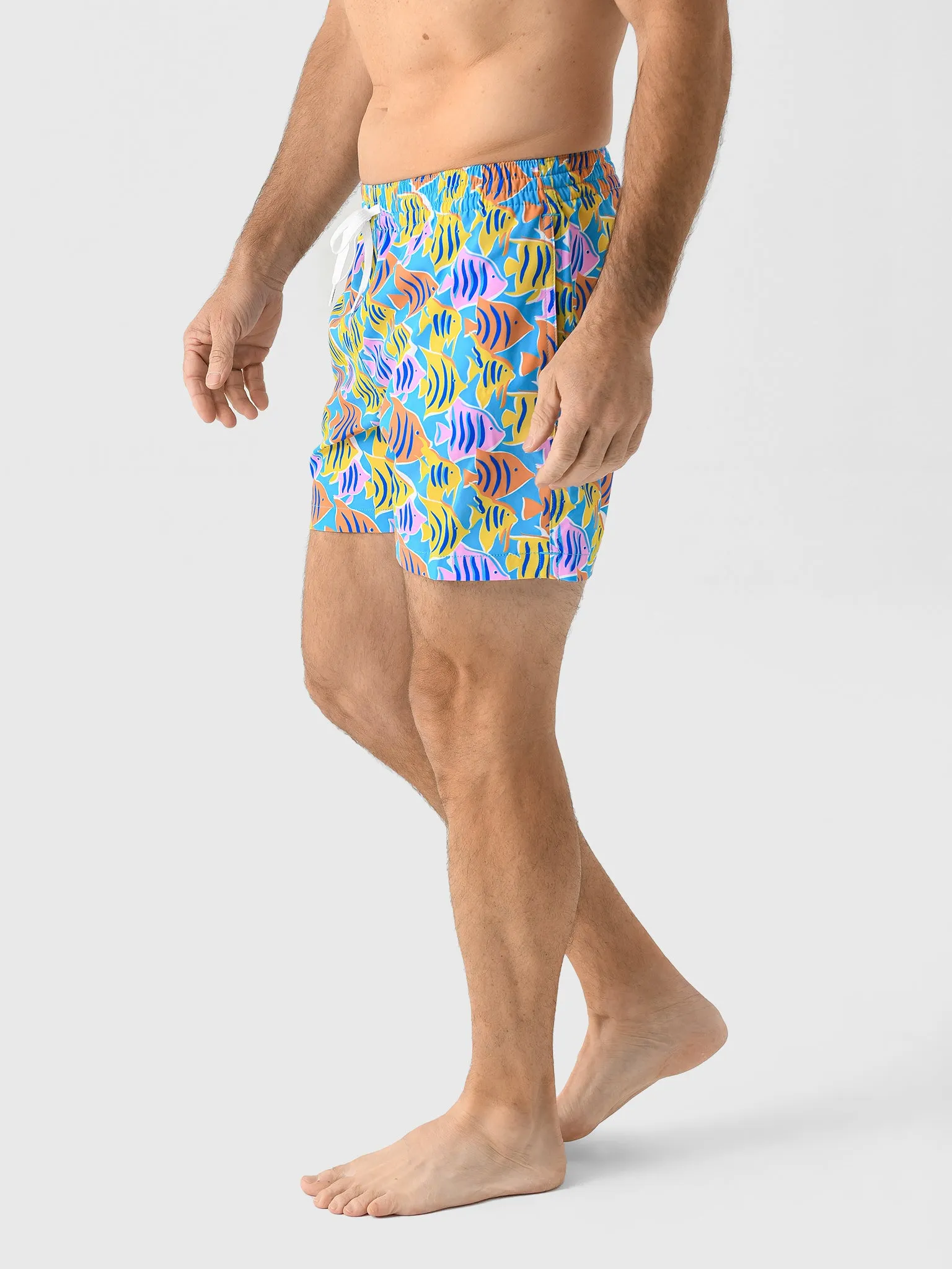 Chubbies Men's The Fish Tanks 5.5" Lined Swim Trunk sold by Saint Bernard product image thumbnail 3