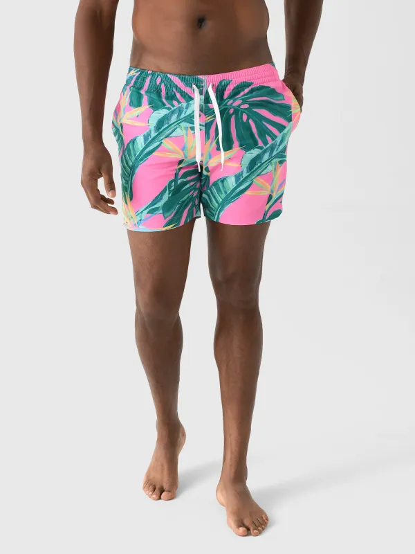 Chubbies Men's The Birds of Paradise 5.5" Lined Swim Trunk sold by Saint Bernard