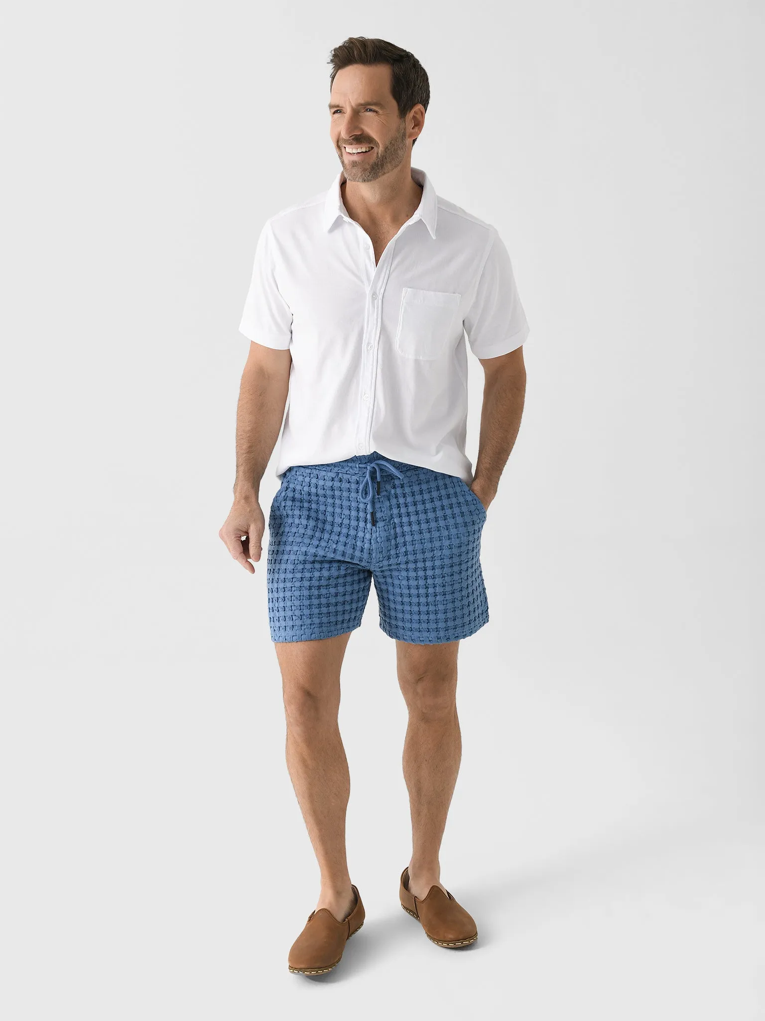 OAS Men's Coronet Porto Waffle Short sold by Saint Bernard product image thumbnail 2