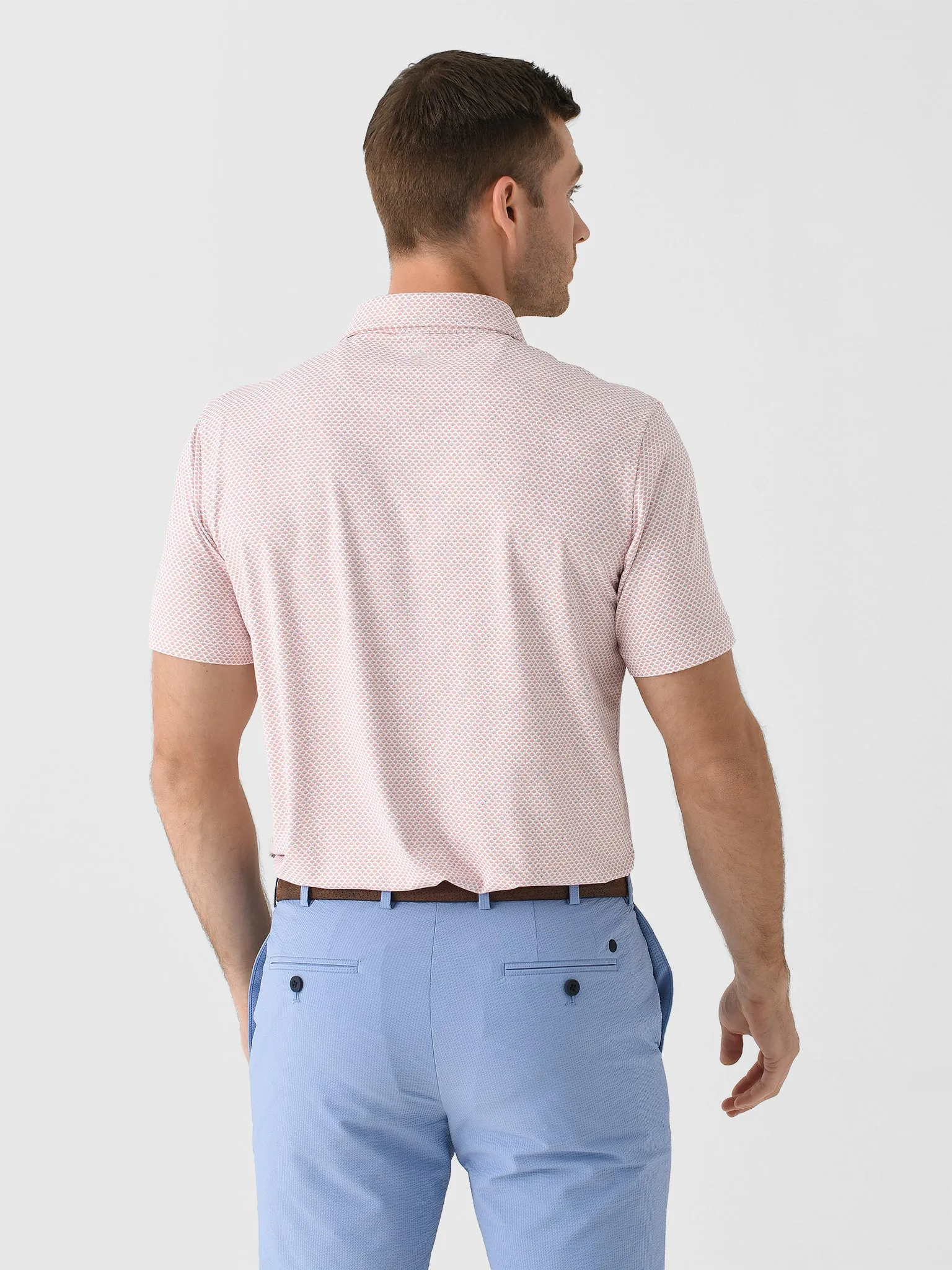 Peter Millar Crown Crafted Men's Retro Performance Jersey Polo sold by Saint Bernard product image thumbnail 4