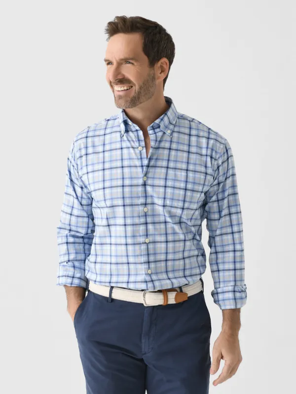 Peter Millar Crown Men's Chambly Crown Lite Cotton-Stretch Sport Shirt sold by Saint Bernard