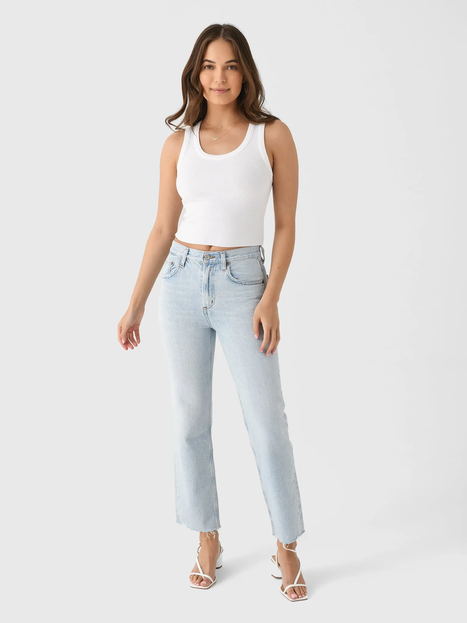 Agolde Women's Valen Vintage Straight Jean sold by Saint Bernard product image thumbnail 2