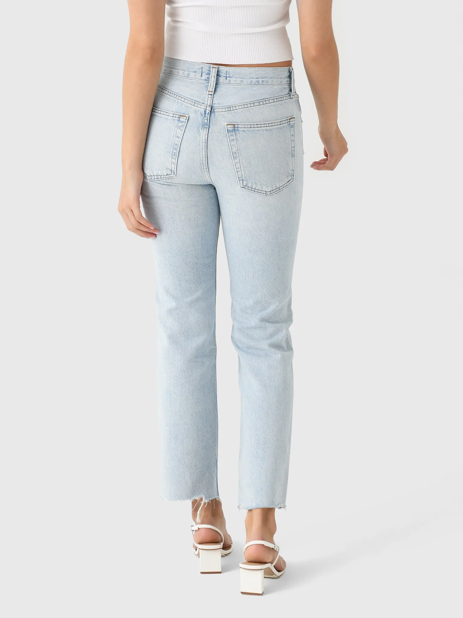 Agolde Women's Valen Vintage Straight Jean sold by Saint Bernard product image thumbnail 4