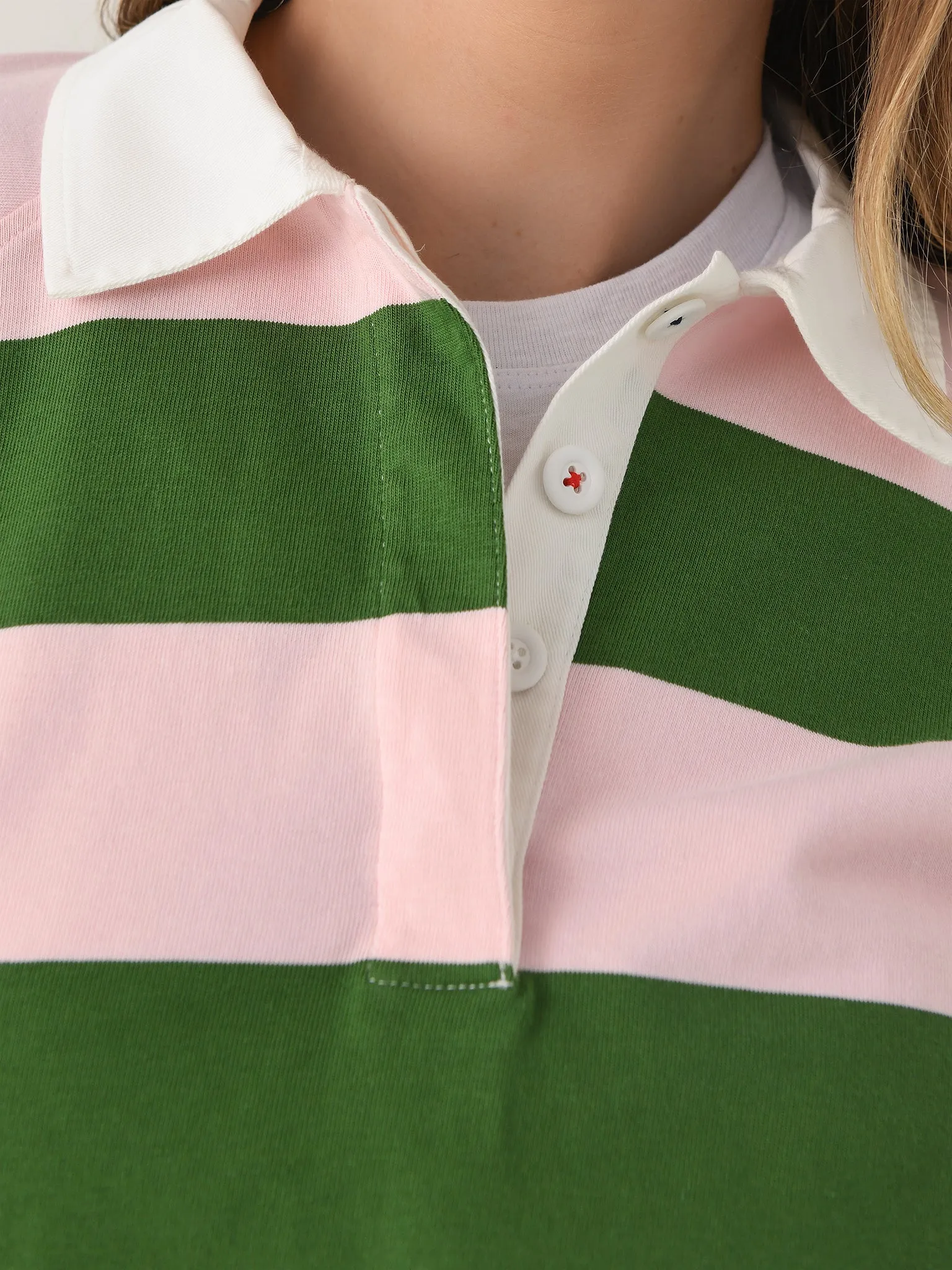 Clare V. Women's Le Rugby Shirt sold by Saint Bernard product image thumbnail 5