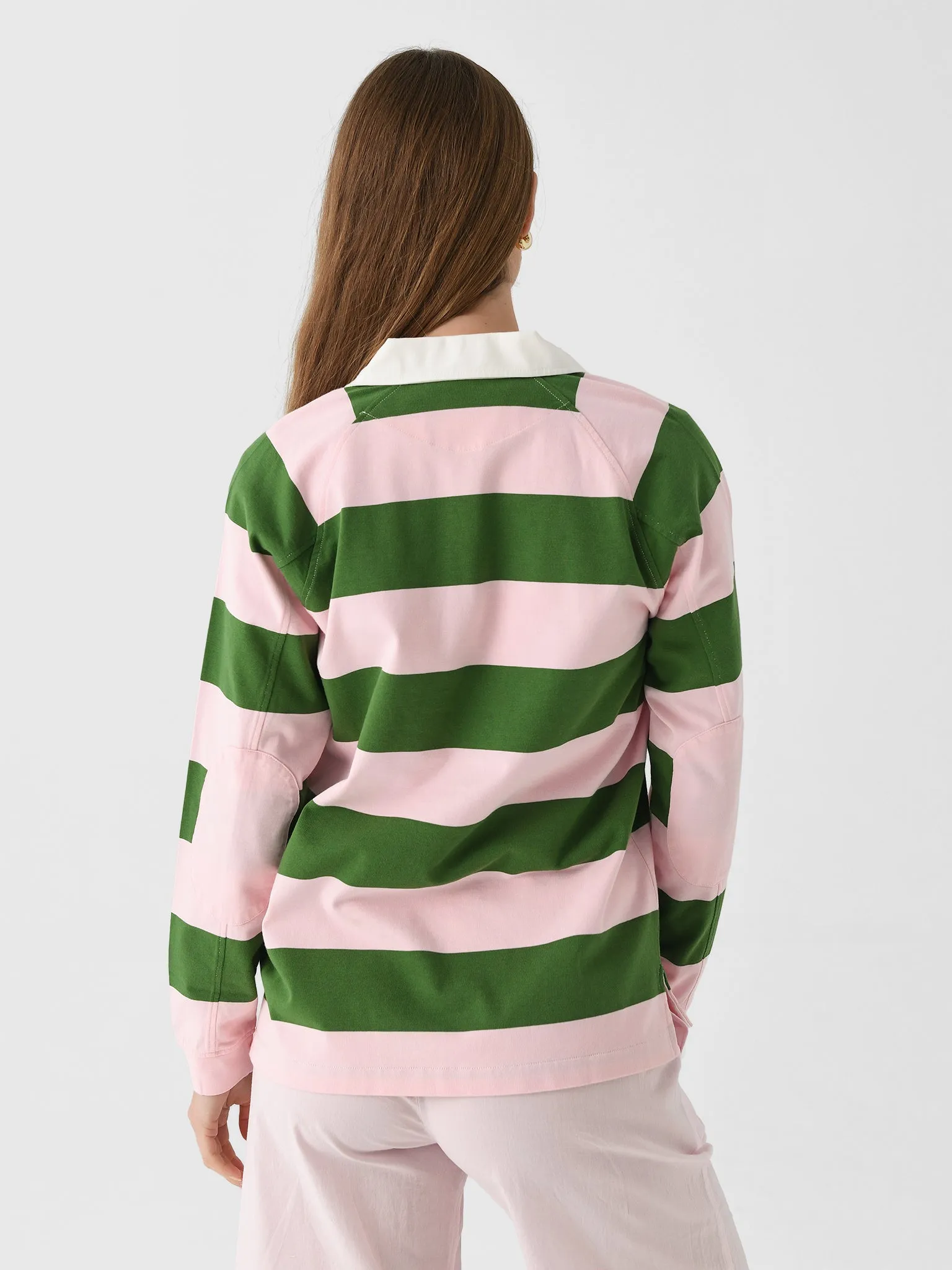 Clare V. Women's Le Rugby Shirt sold by Saint Bernard product image thumbnail 4