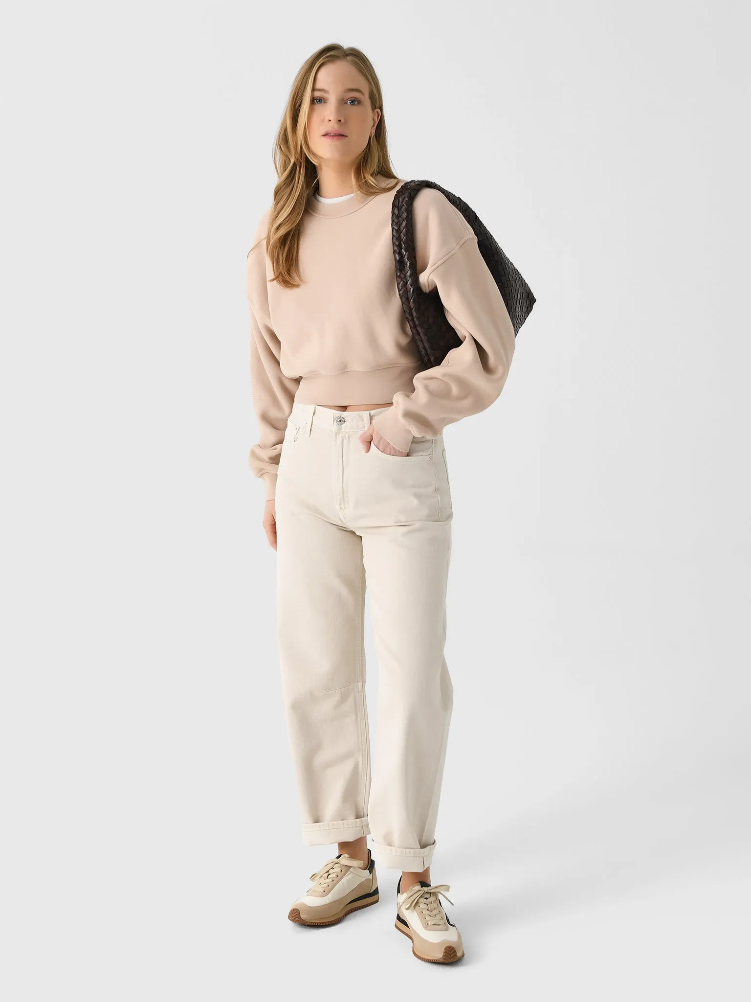 Agolde Women's Kit Sweatshirt sold by Saint Bernard product image thumbnail 2