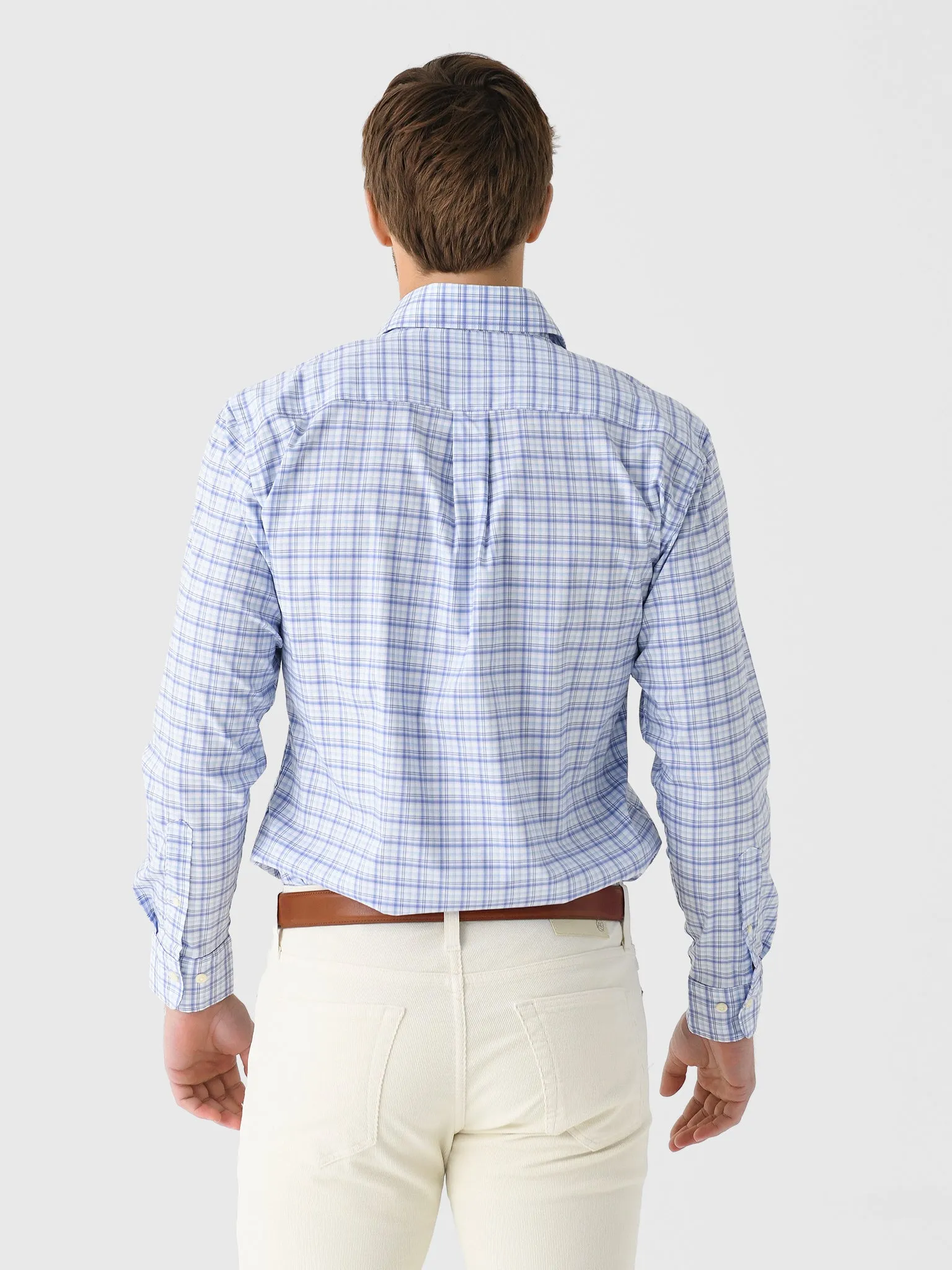 Peter Millar Crown Men's Garrow Crown Lite Cotton-Stretch Sport Shirt sold by Saint Bernard product image thumbnail 4