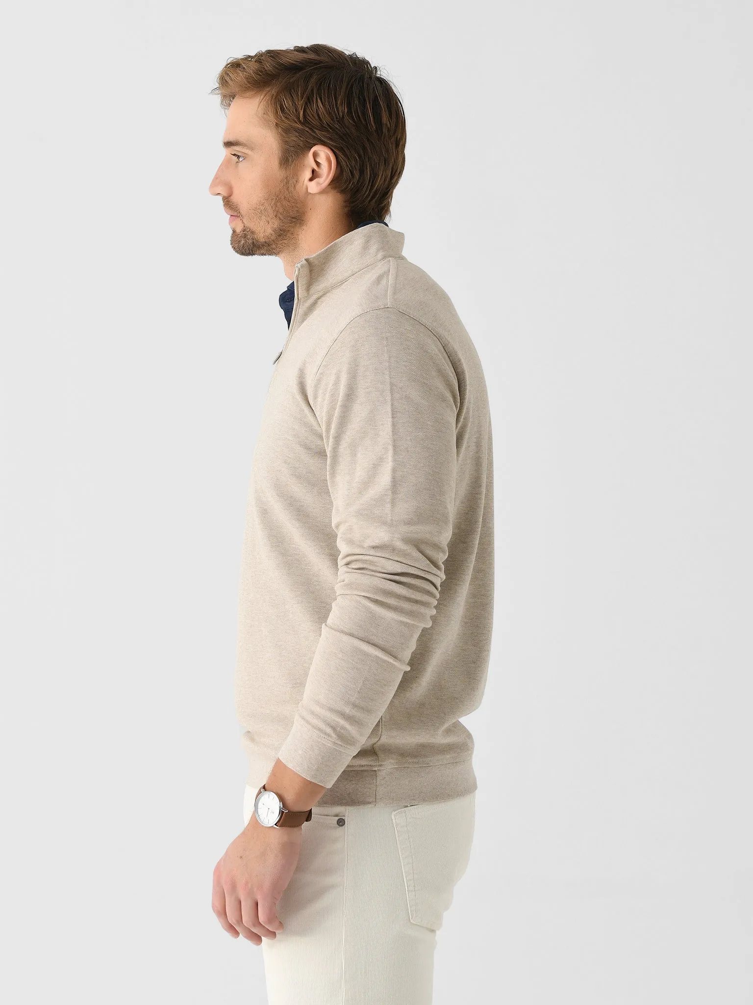 Peter Millar Crown Men's Comfort Quarter-Zip sold by Saint Bernard product image thumbnail 3