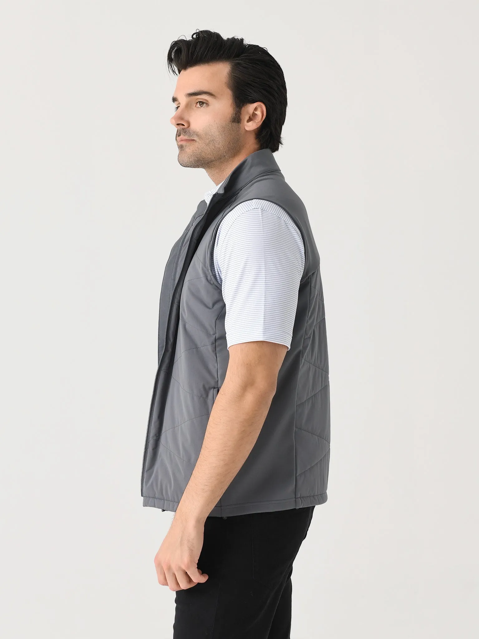 Peter Millar Crown Sport Men's Fuse Hybrid Vest sold by Saint Bernard product image thumbnail 3