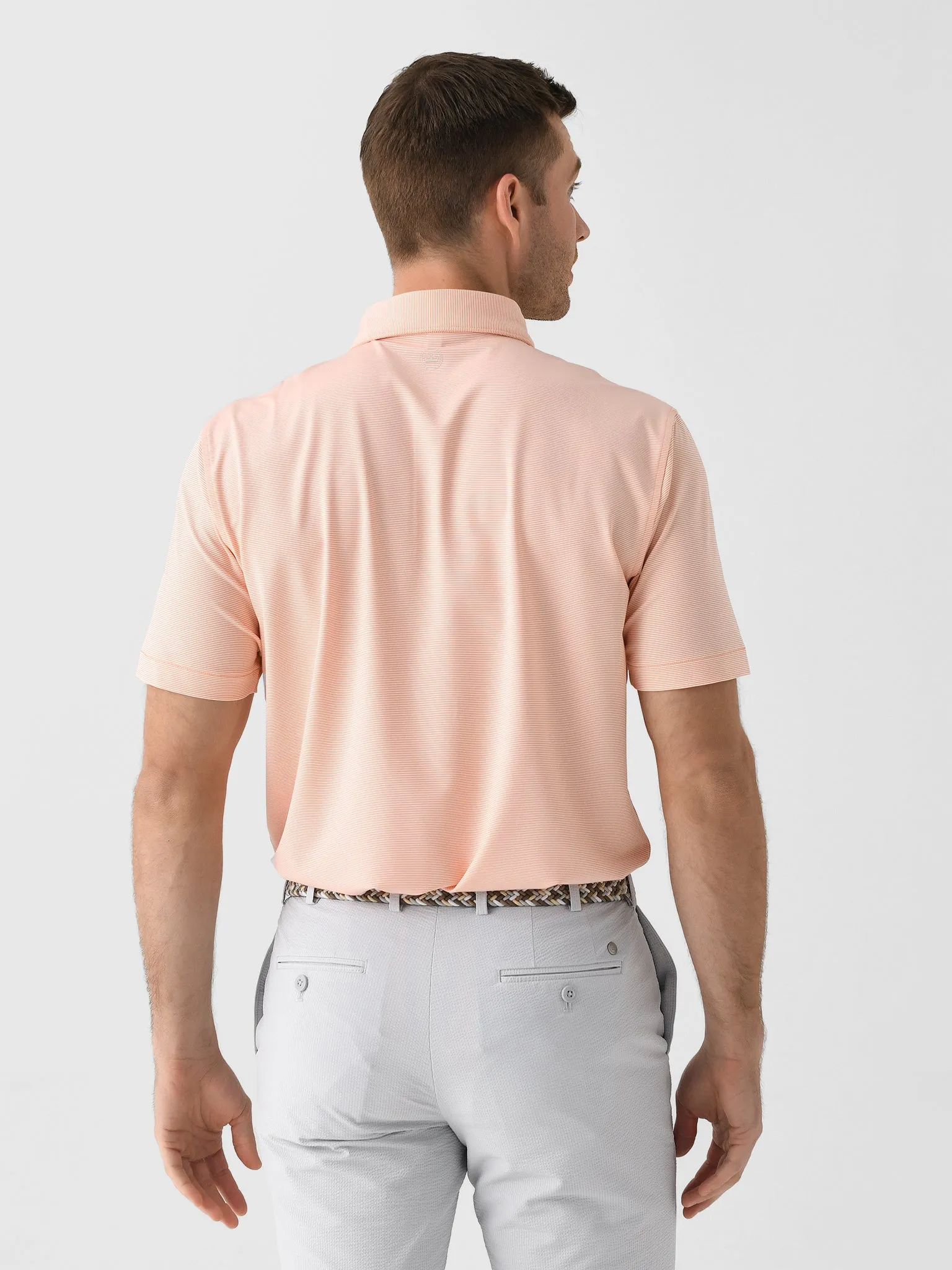 Peter Millar Crown Sport Men's Jubilee Performance Jersey Polo sold by Saint Bernard product image thumbnail 4