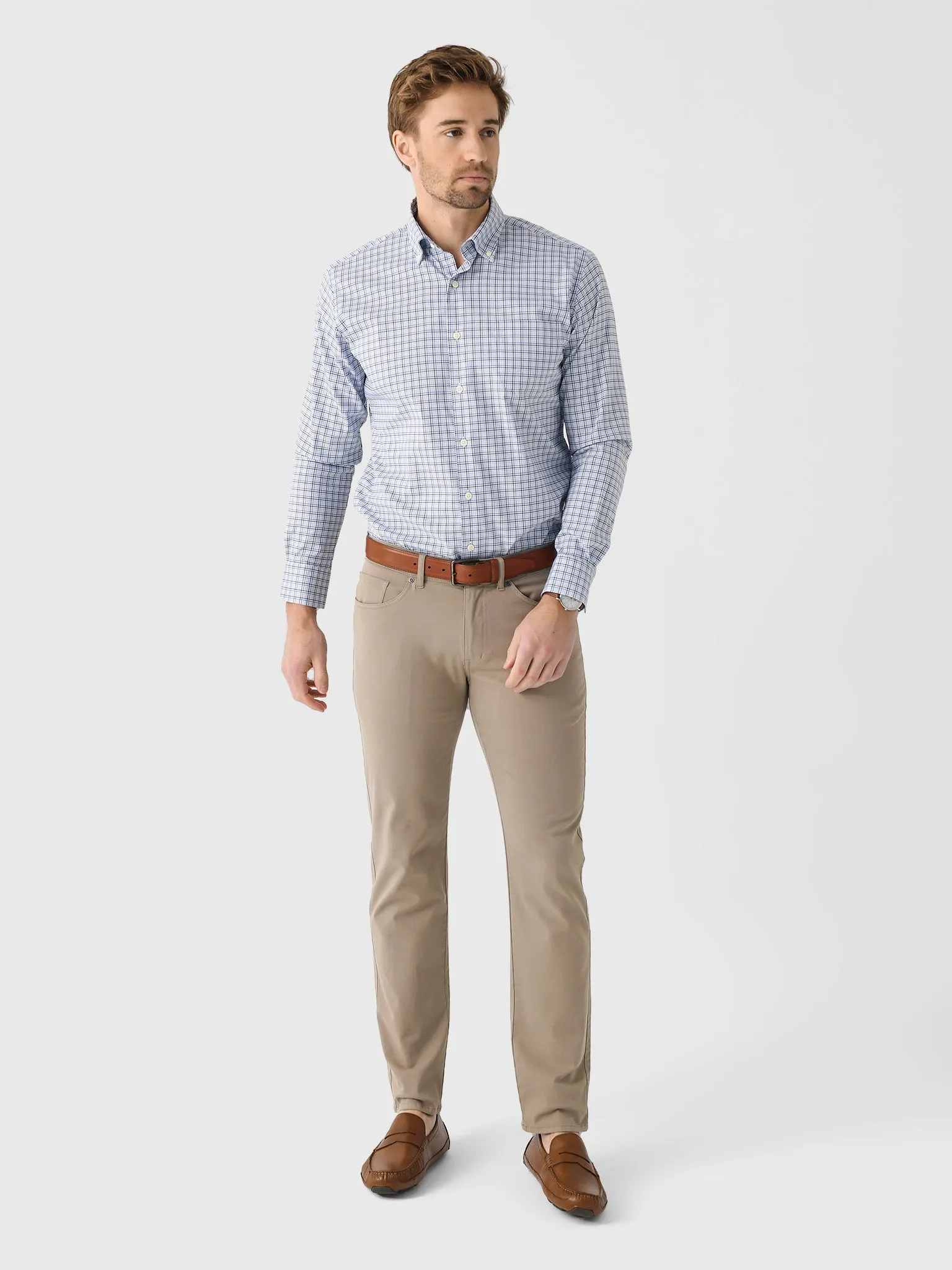 Peter Millar Crown Men's Albert Crown Lite Cotton-Stretch Sport Shirt sold by Saint Bernard product image thumbnail 2