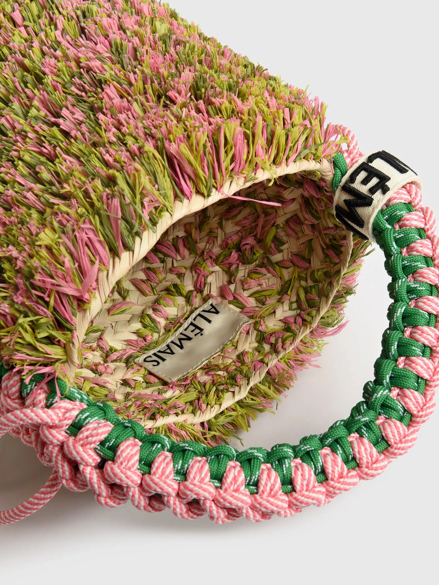 Alemais Monte Fringe Macrame Basket sold by Saint Bernard product image thumbnail 5