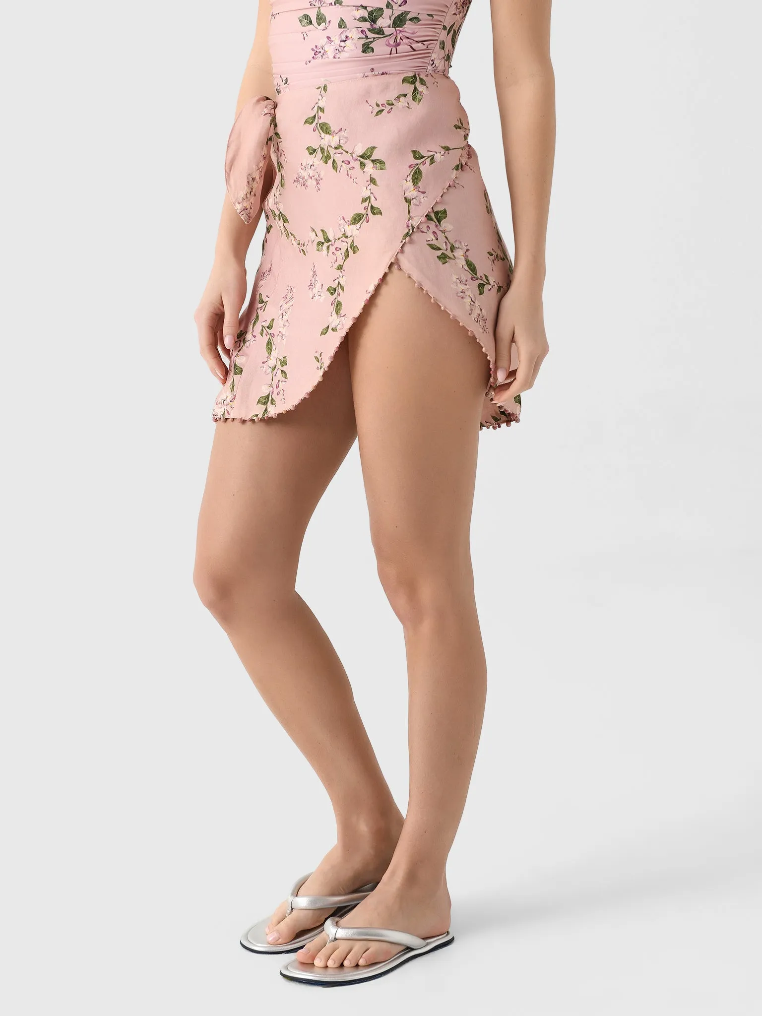 Agua By Agua Bendita Women's Agustina Wisteria Pareo sold by Saint Bernard product image thumbnail 3