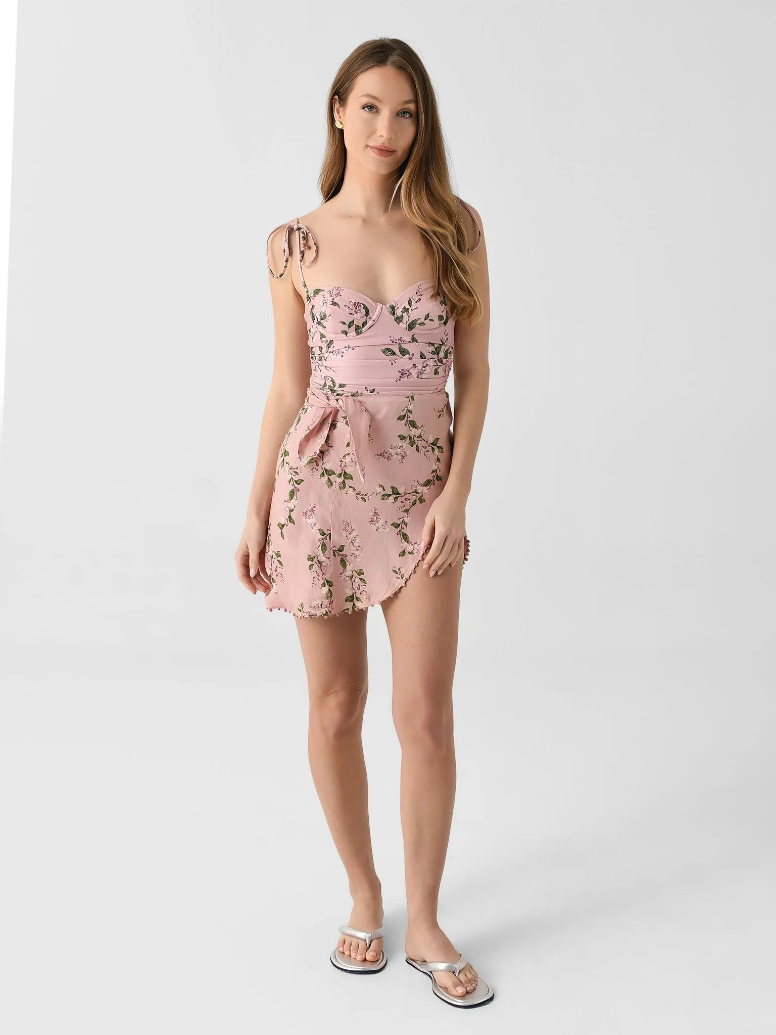 Agua By Agua Bendita Women's Agustina Wisteria Pareo sold by Saint Bernard product image thumbnail 2