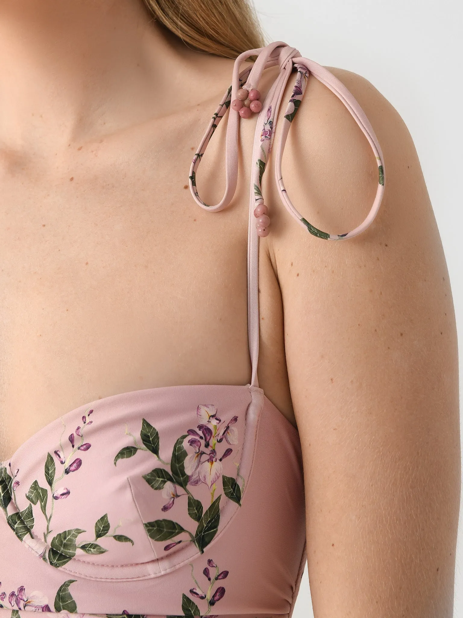 Agua By Agua Bendita Women's Rabano Wisteria One-Piece Swimsuit sold by Saint Bernard product image thumbnail 5