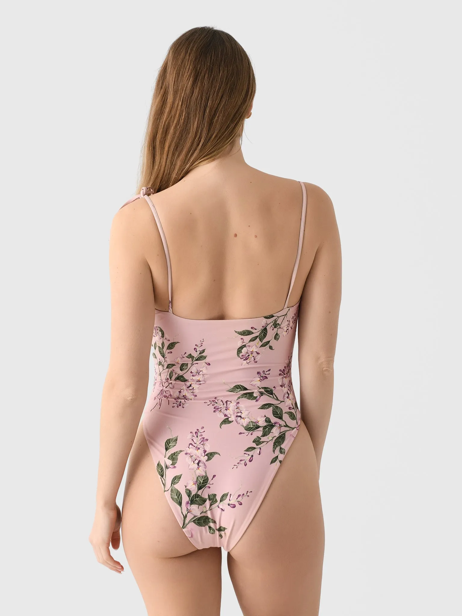 Agua By Agua Bendita Women's Rabano Wisteria One-Piece Swimsuit sold by Saint Bernard product image thumbnail 4