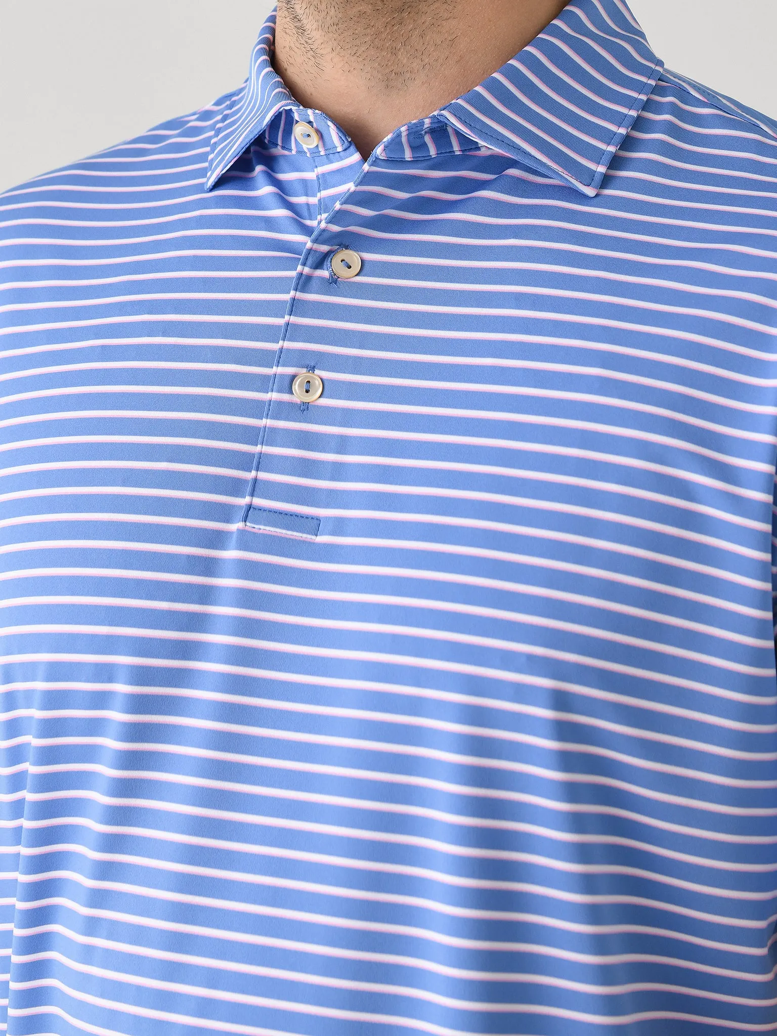 Peter Millar Crown Sport Men's Dunnes Performance Jersey Polo sold by Saint Bernard product image thumbnail 5