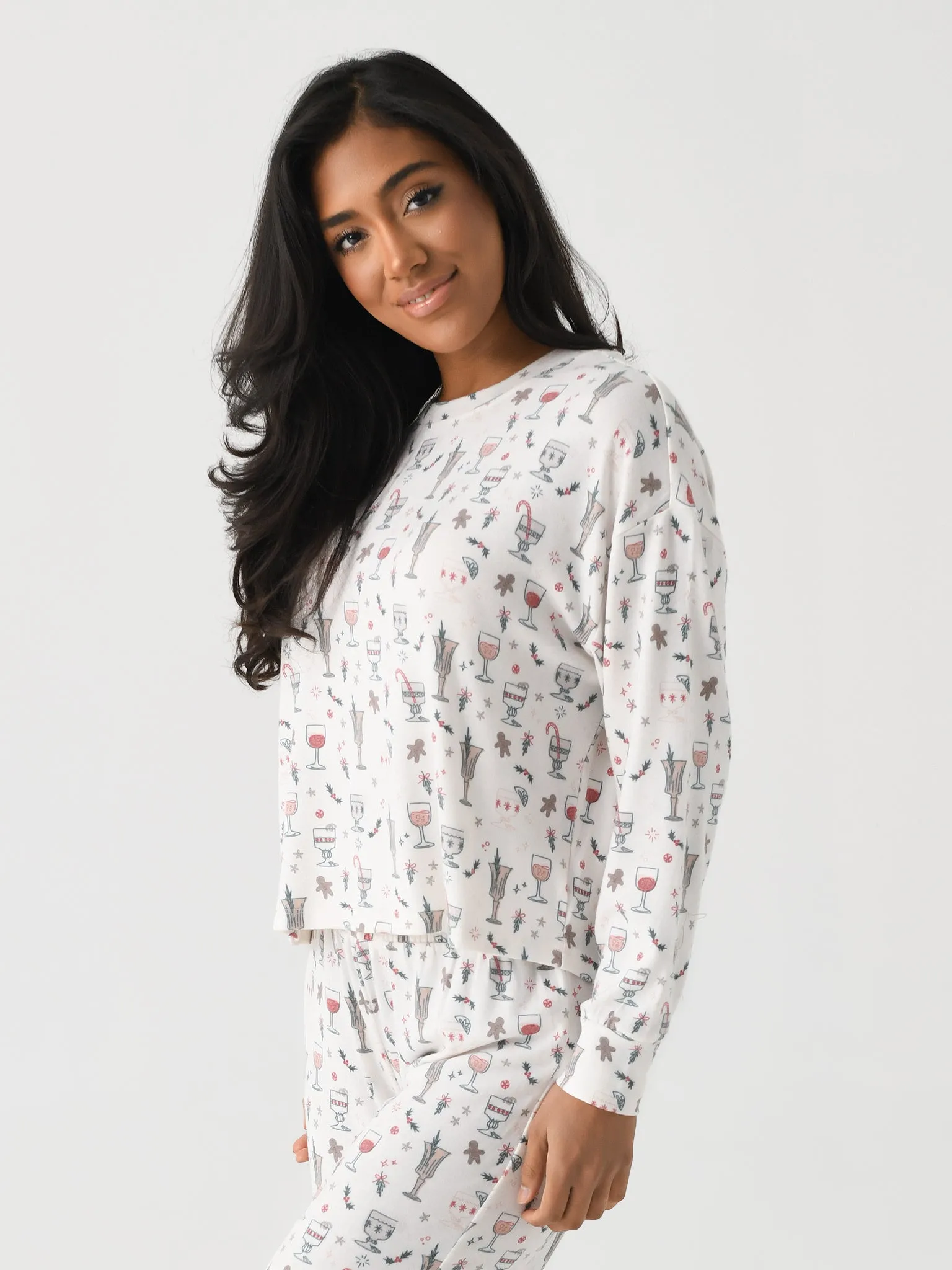 Z Supply Women's Holiday Spirits Long Sleeve Top sold by Saint Bernard product image thumbnail 3