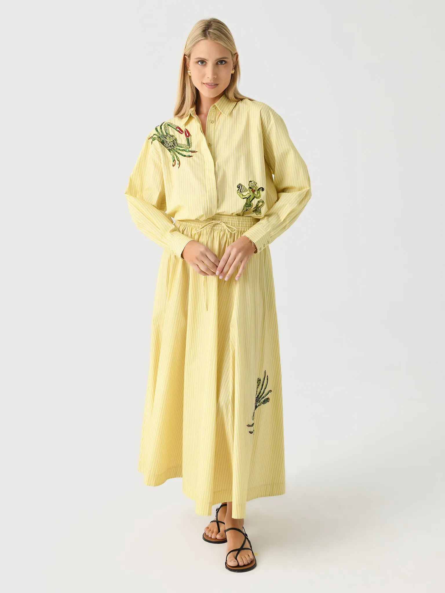 Alemais Women's Seb Embellished Skirt sold by Saint Bernard product image thumbnail 2