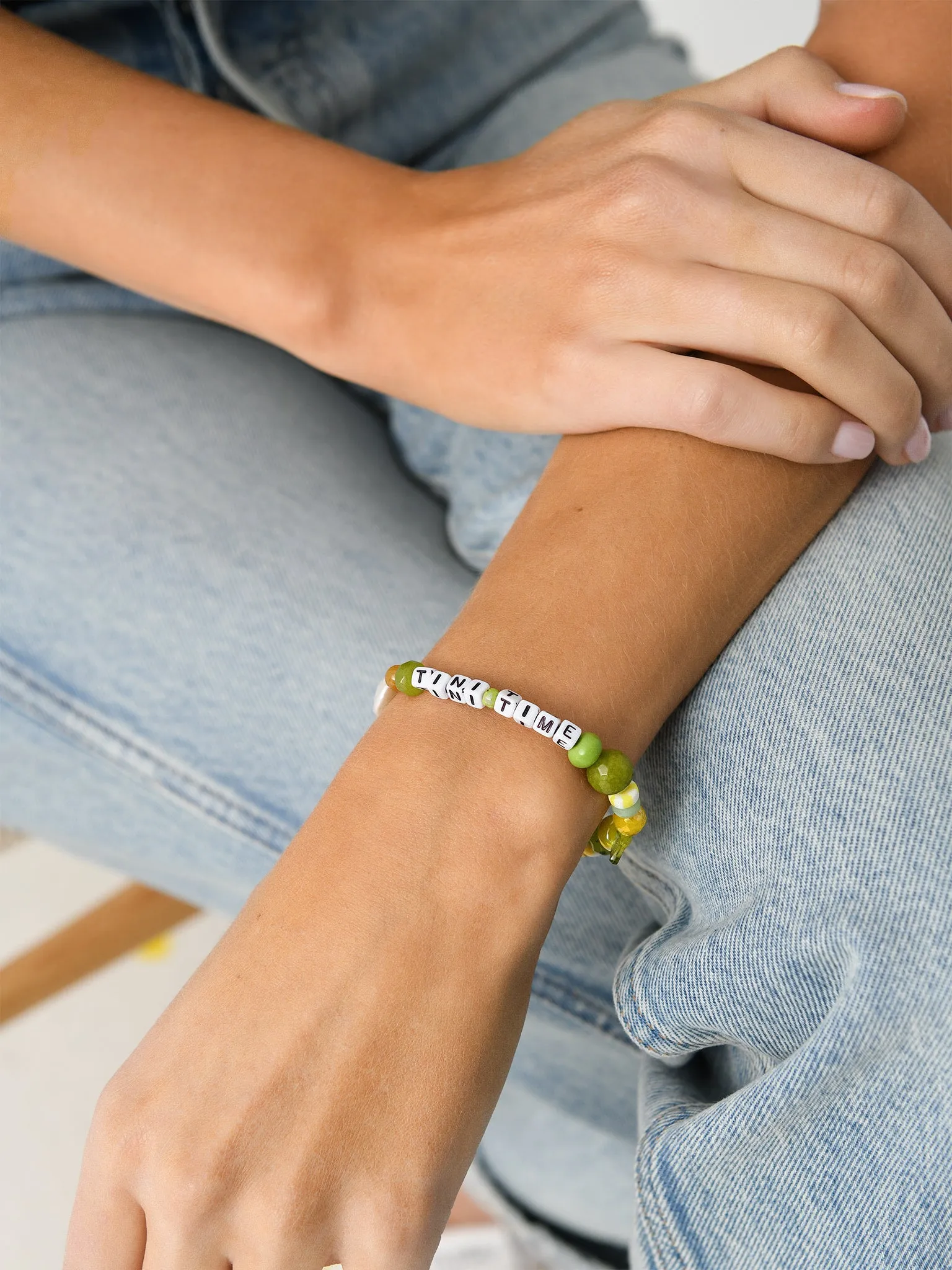 TAI Handmade Beaded Mixed Media Bracelet sold by Saint Bernard product image thumbnail 2