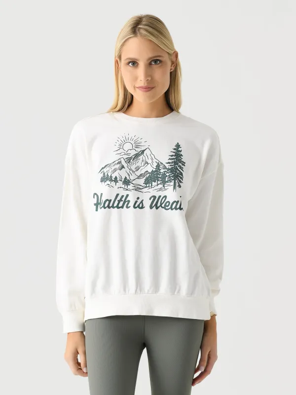 Z Supply Women's Health Sunday Sweatshirt sold by Saint Bernard