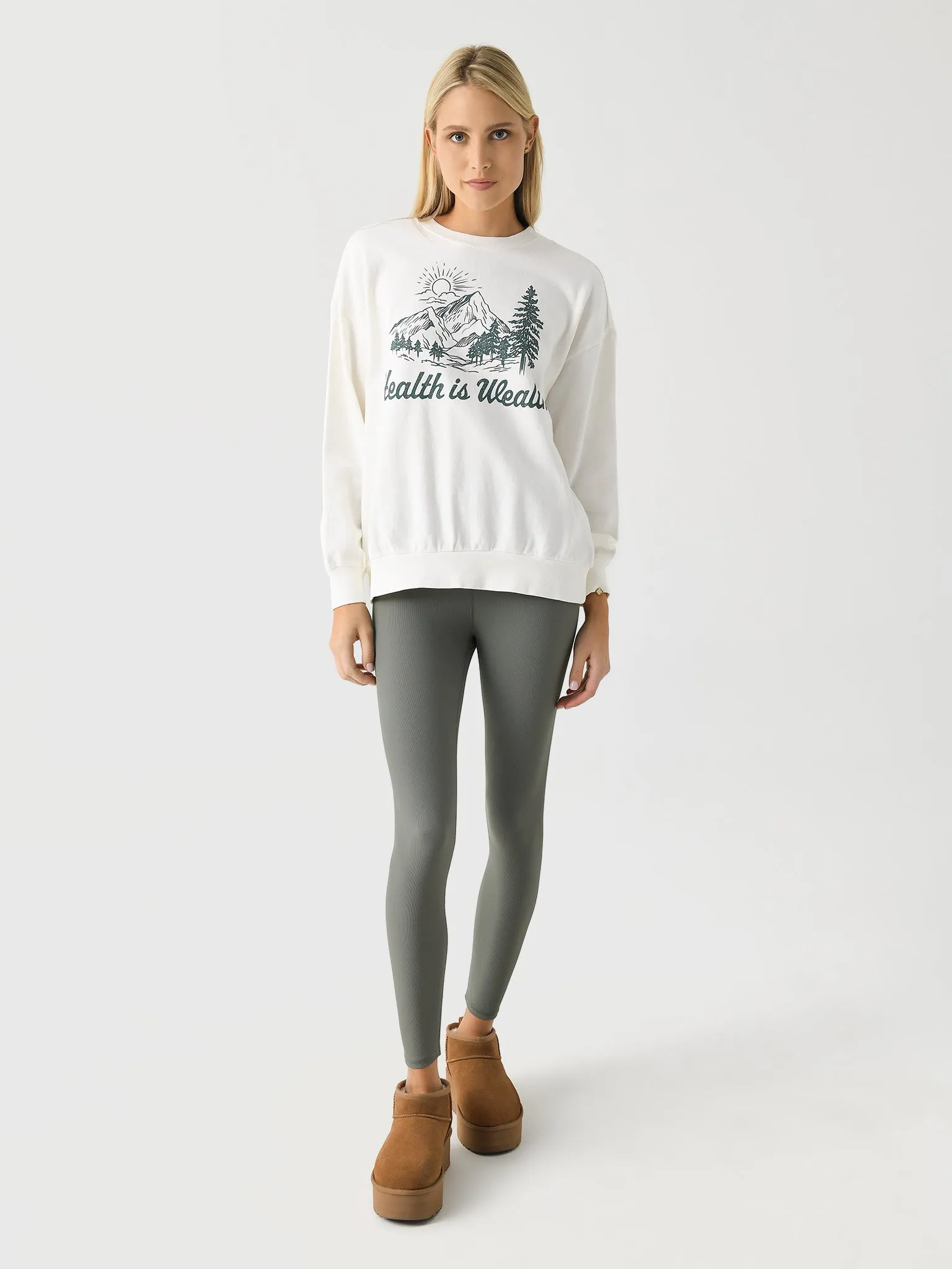 Z Supply Women's Health Sunday Sweatshirt sold by Saint Bernard product image thumbnail 2