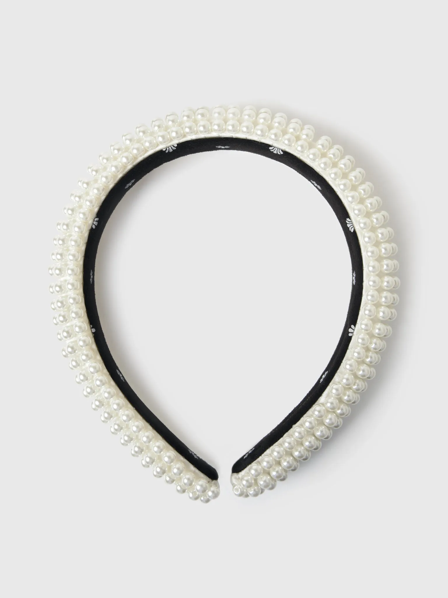Lele Sadoughi All Over Pearl Alice Headband sold by Saint Bernard product image thumbnail 3