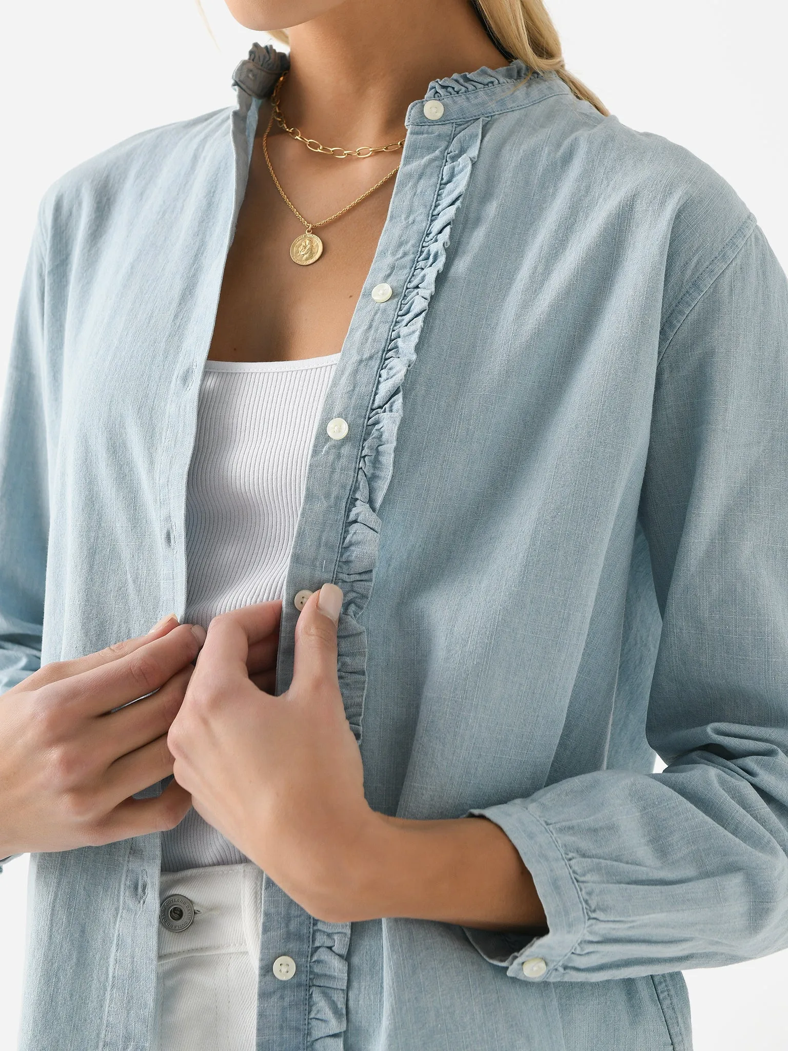 Trovata Women's Helena Shirt sold by Saint Bernard product image thumbnail 5