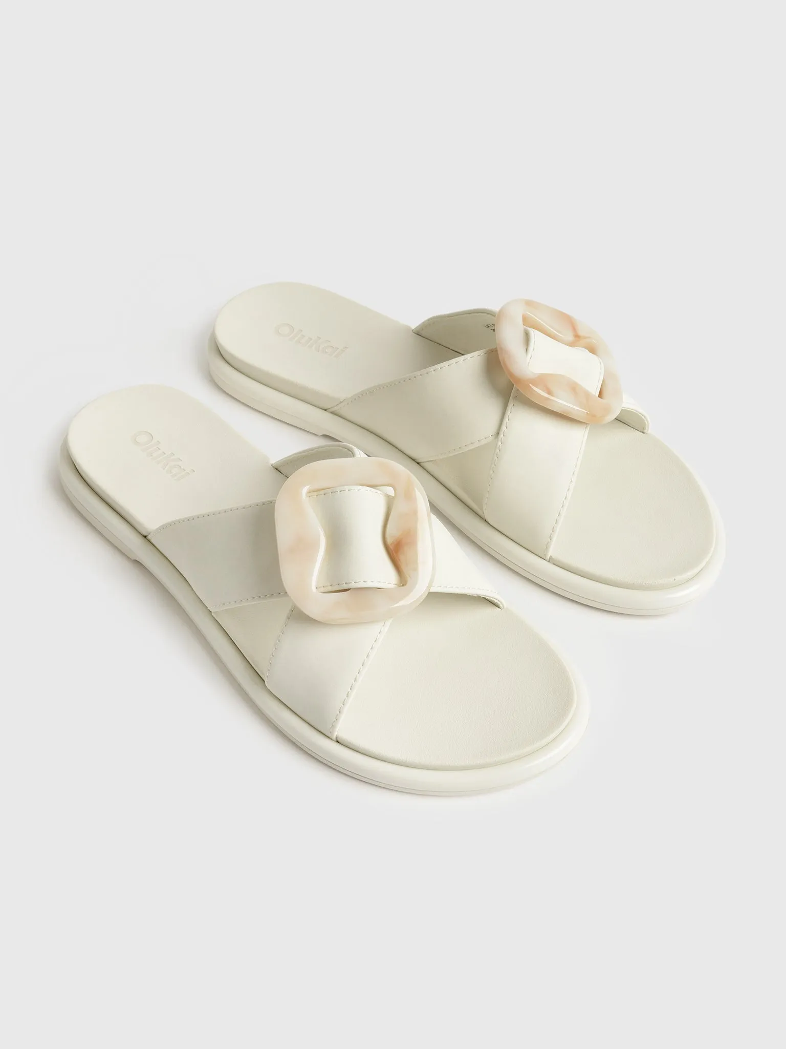 Olukai Women's La‘i Slide Sandal sold by Saint Bernard