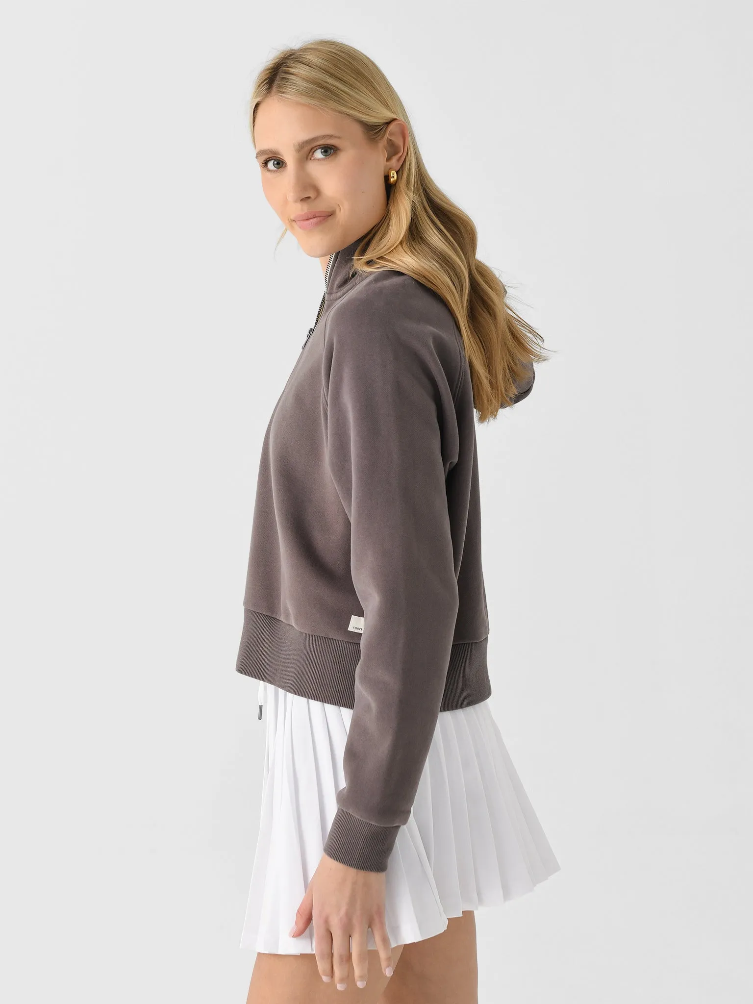 Vuori Women's Restore Half-Zip Hoodie sold by Saint Bernard product image thumbnail 3