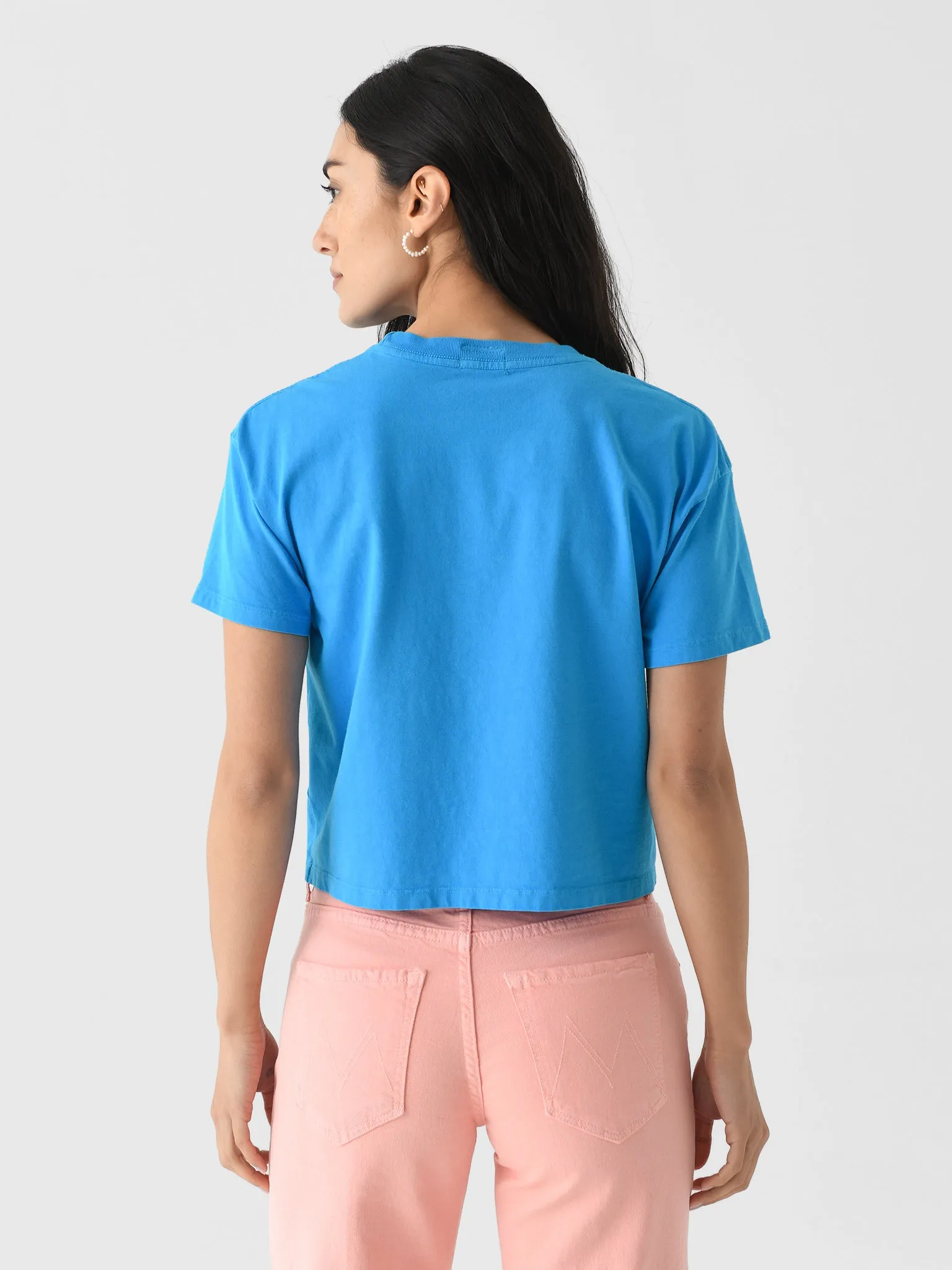 Mother Women's The Grab Back Crop Tee sold by Saint Bernard product image thumbnail 4